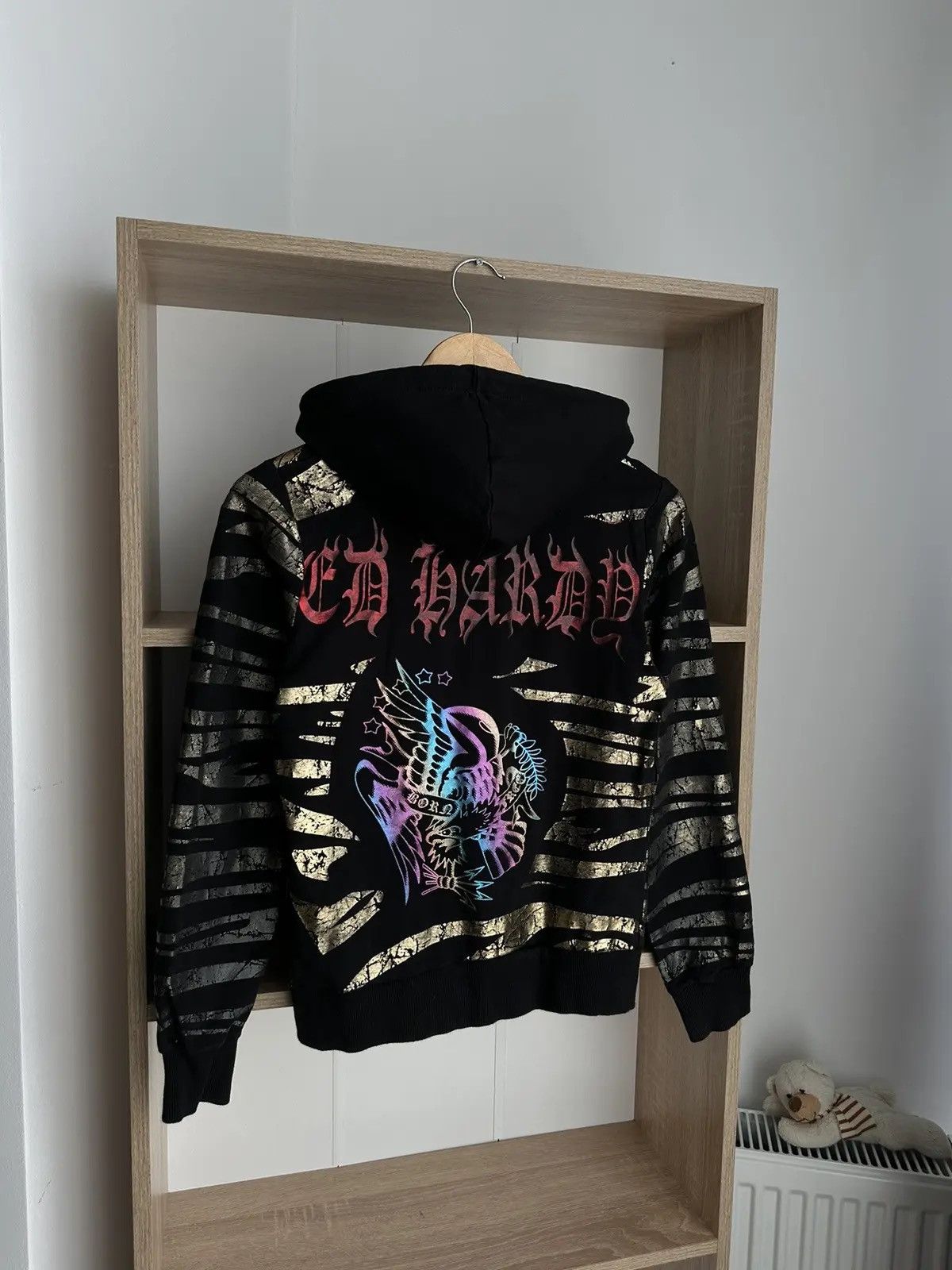 Christian Audigier × Ed Hardy × Vintage Vintage Ed Hardy Christian Audigier Hoodie Size US M / EU 48-50 / 2 - 1 Thumbnail