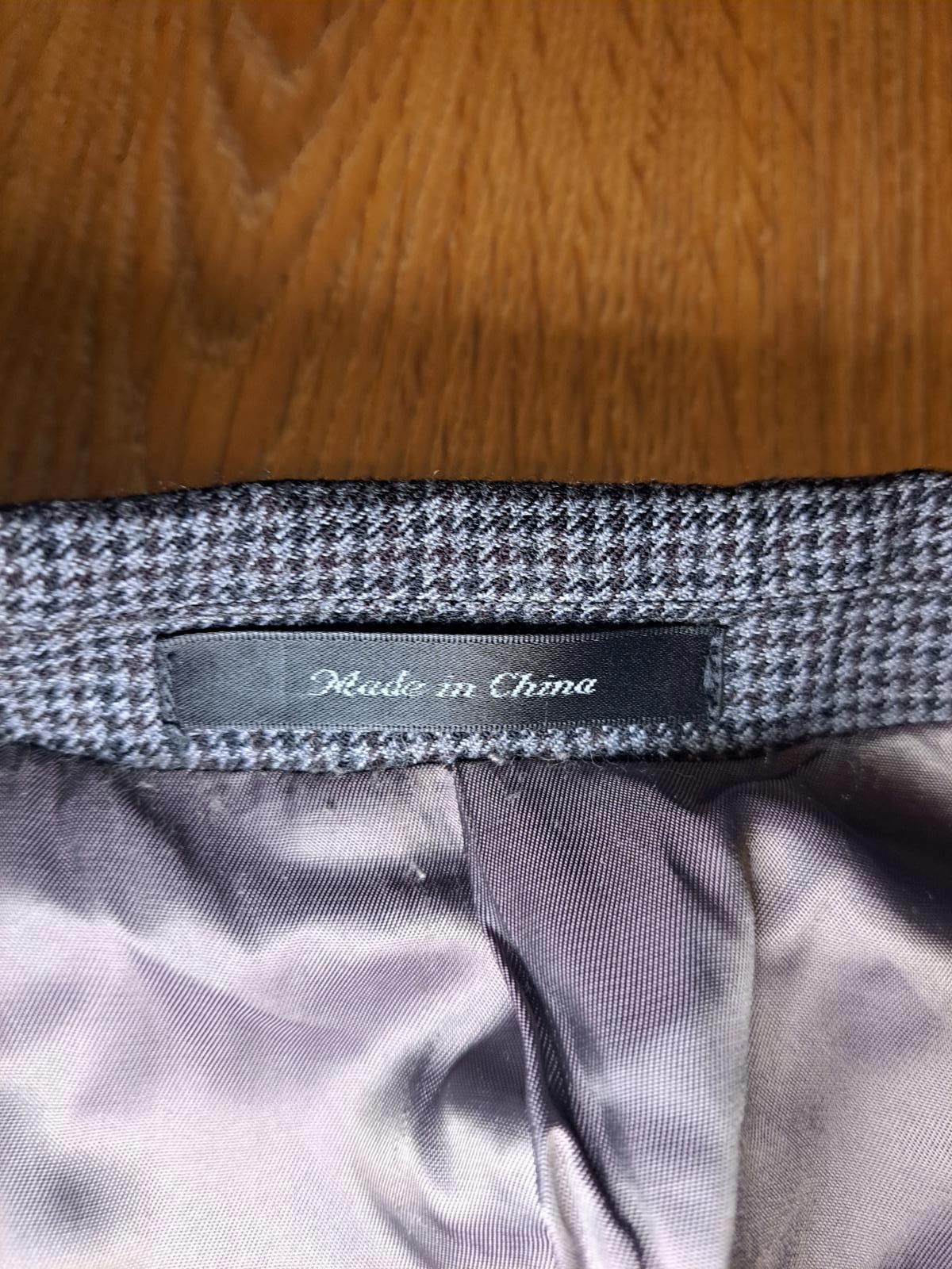 Polo Ralph Lauren Ralph Lauren Sport Coat Mens 40S Gray Houndstooth Wool Size 40S - 5 Thumbnail