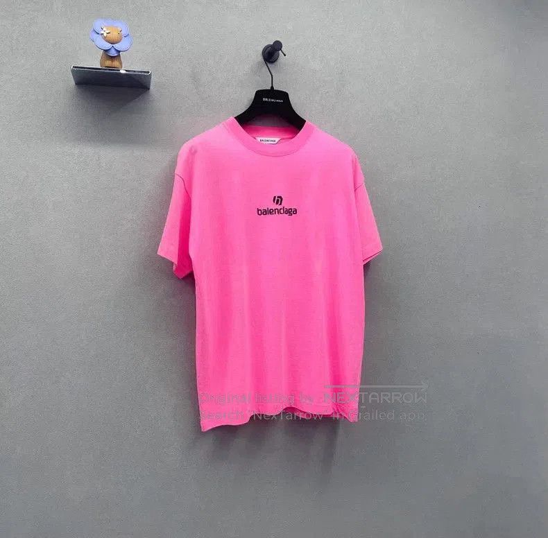 Balenciaga Balenciaga Logo Embroidered Short Sleeve. Size US M / EU 48-50 / 2 - 3 Thumbnail
