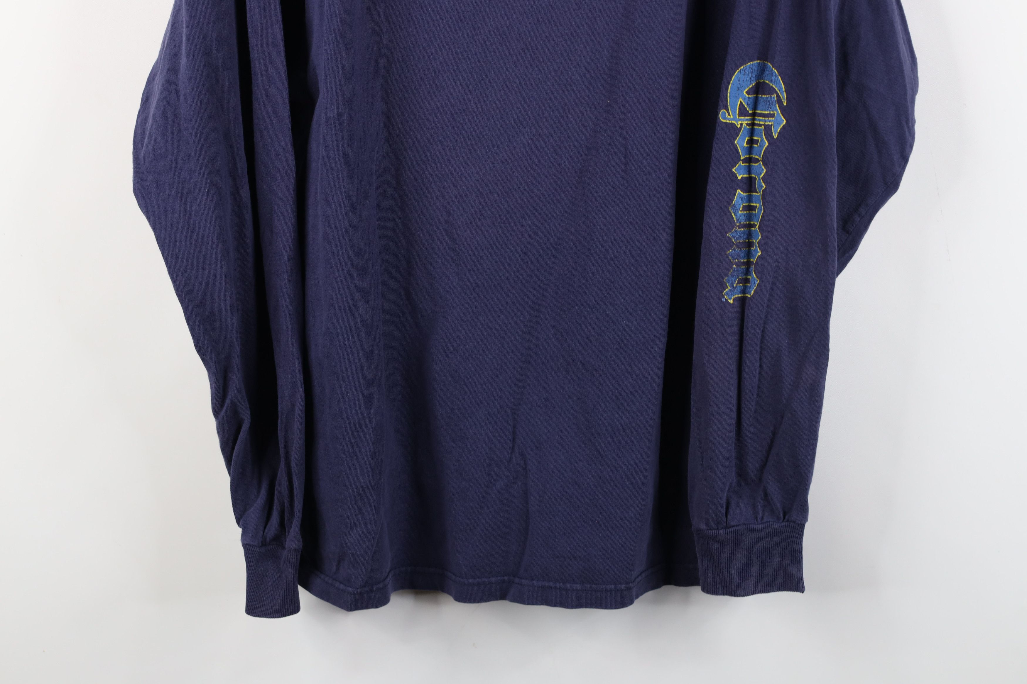 Vintage Vintage 90s Y2K Corona Extra Beer Long Sleeve T-Shirt Blue Size US L / EU 52-54 / 3 - 3 Thumbnail
