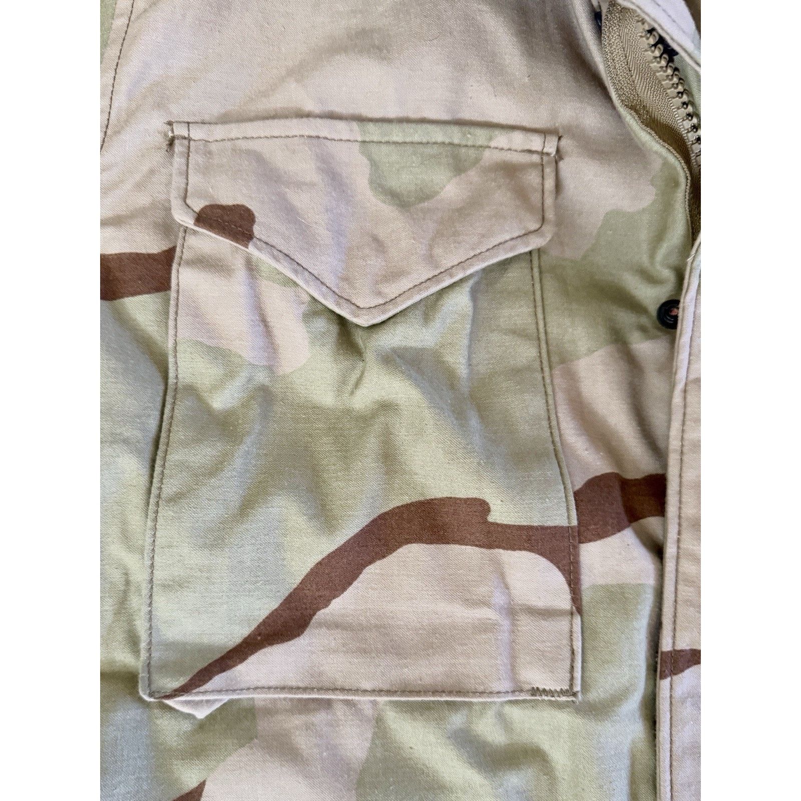 Other US ARMY Centre Desert Camo Cold Weather Field Coat/Jacket Size US S / EU 44-46 / 1 - 6 Thumbnail