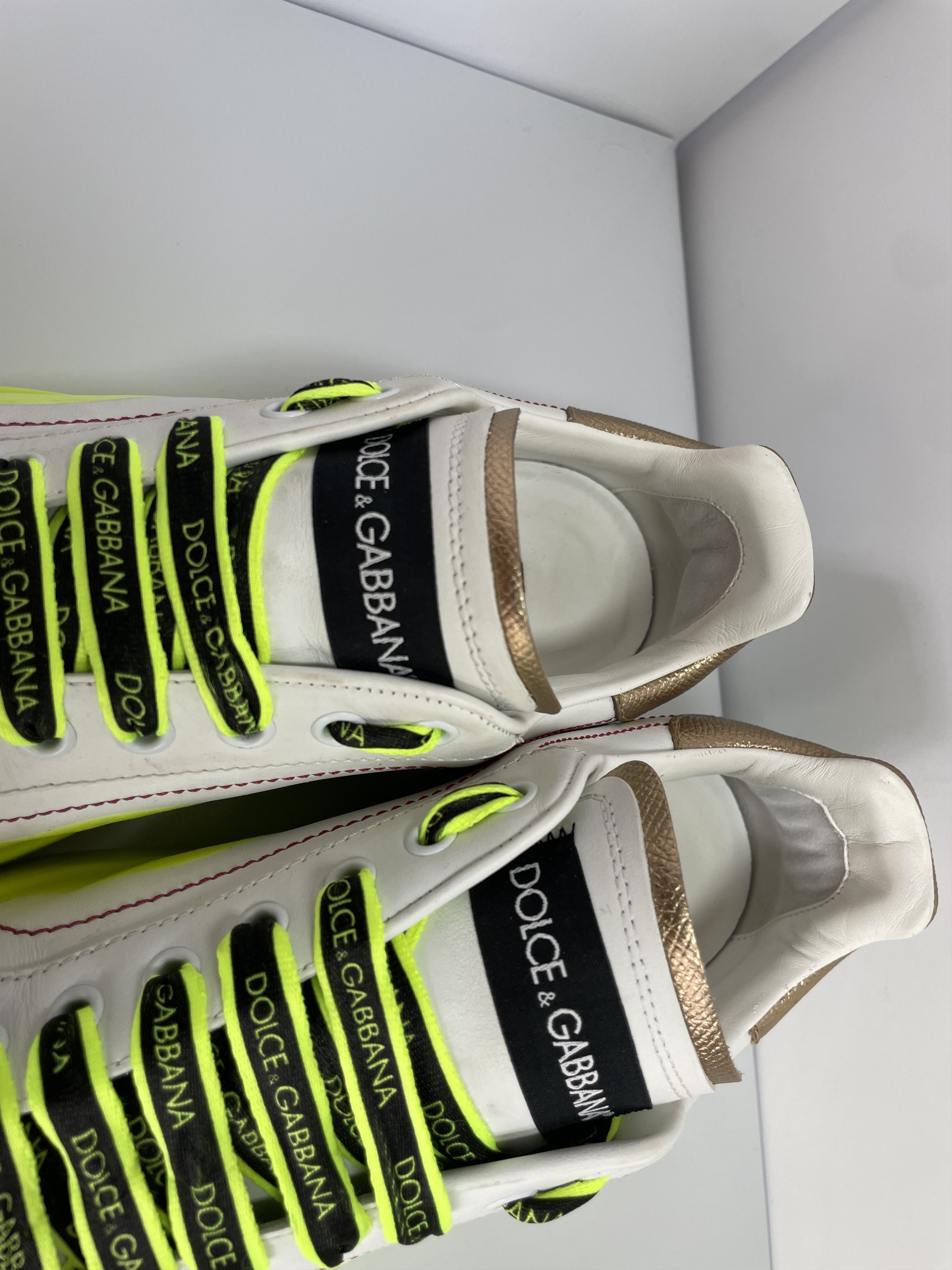 Dolce & Gabbana Dolce & Gabbana Portofino leather sneakers EU39 ( real 38) Size US 9 / IT 39 - 3 Thumbnail