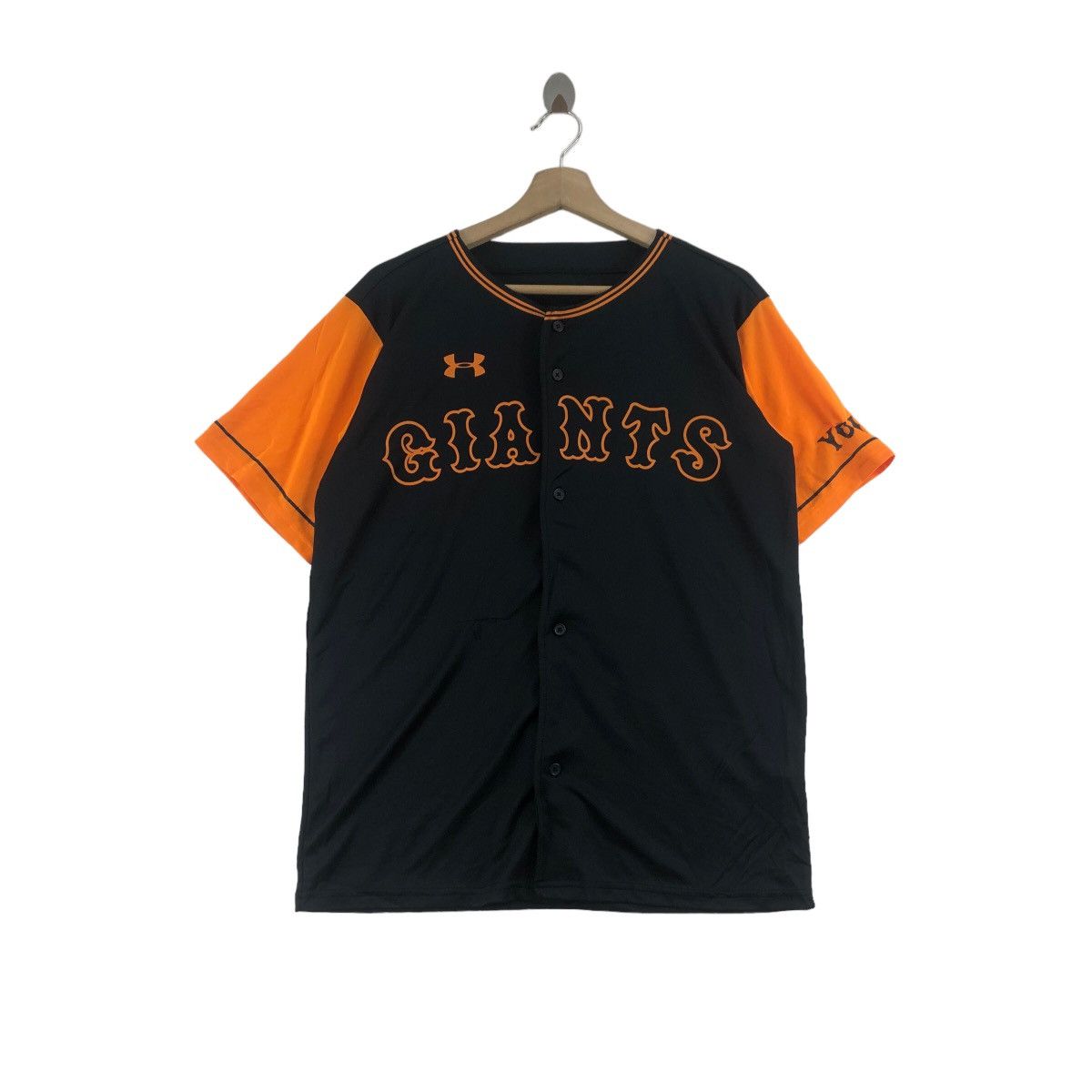 Vintage YOMIURI GIANTS BASEBALL Jersey Tee Shirt Top Nippon