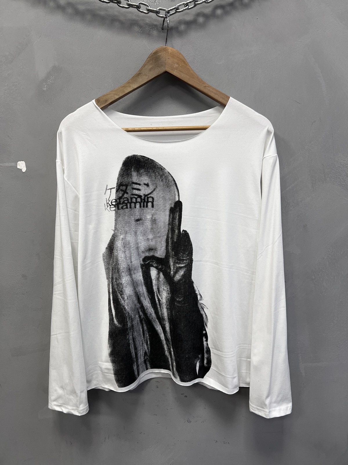 Rare ERD style gothic opium long sleeve y2k archive
