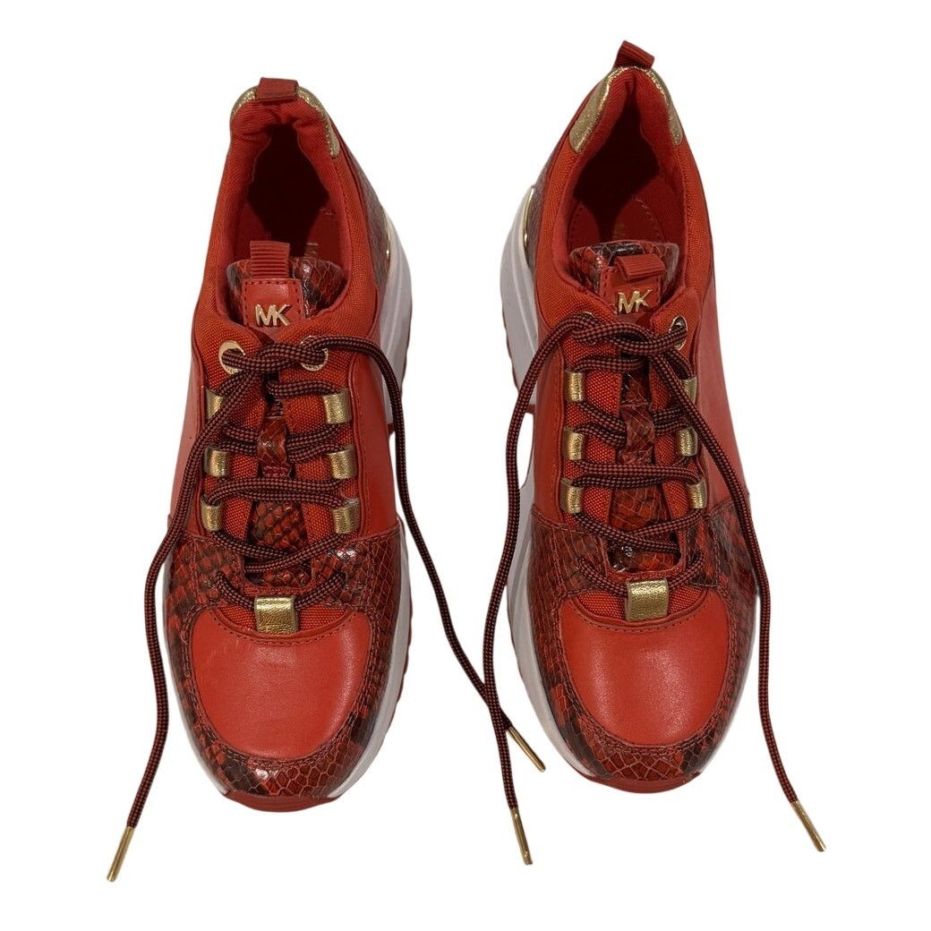 Michael Kors *DS20 MICHAEL KORS Women's Olympia Trainers Sneakers Size 6 Size US 6 / IT 36 - 1 Thumbnail