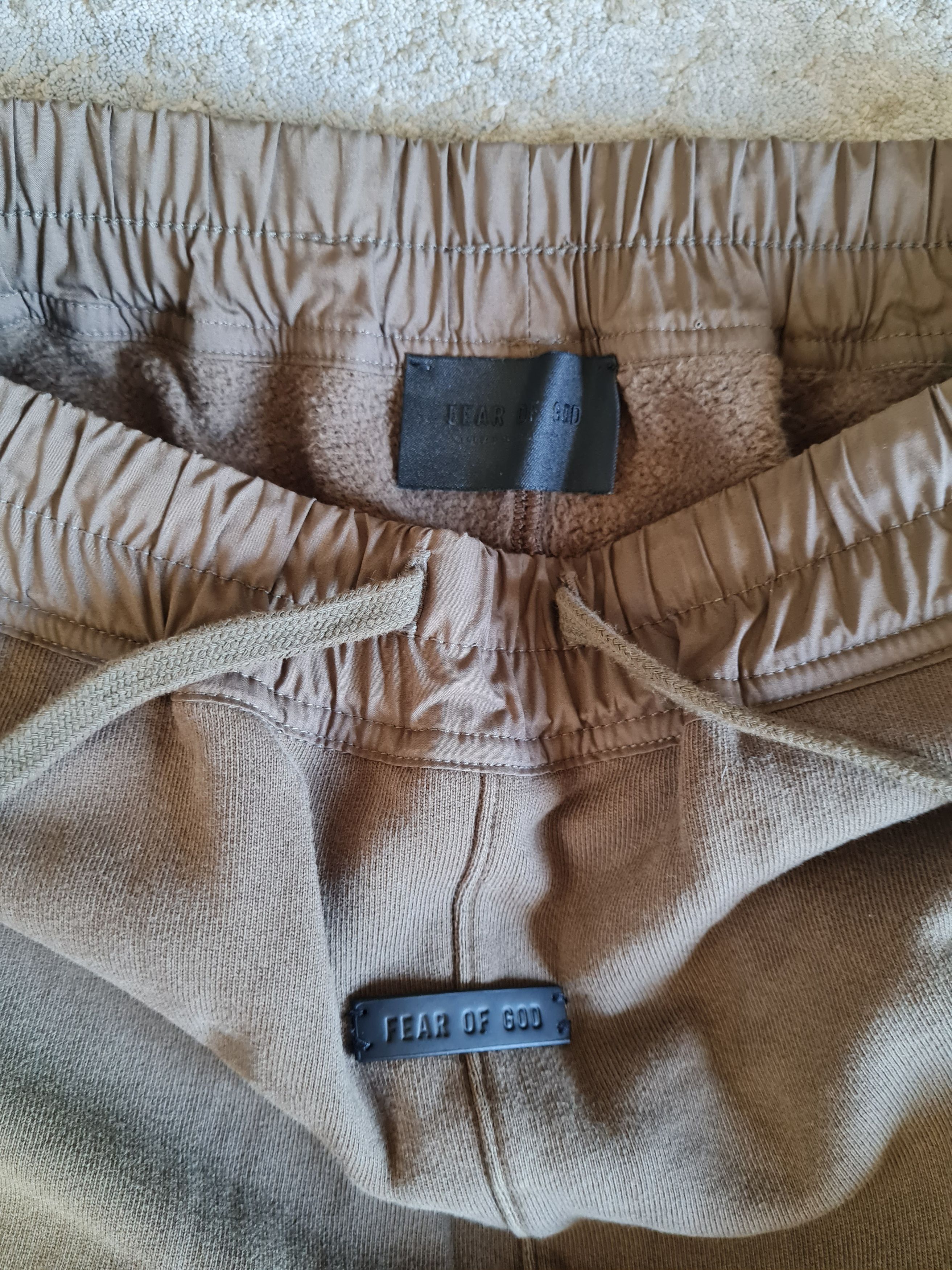 Fear of God Fear of God sweatpants seventh collection, taupe green/brown Size US 28 / EU 44 - 6 Thumbnail