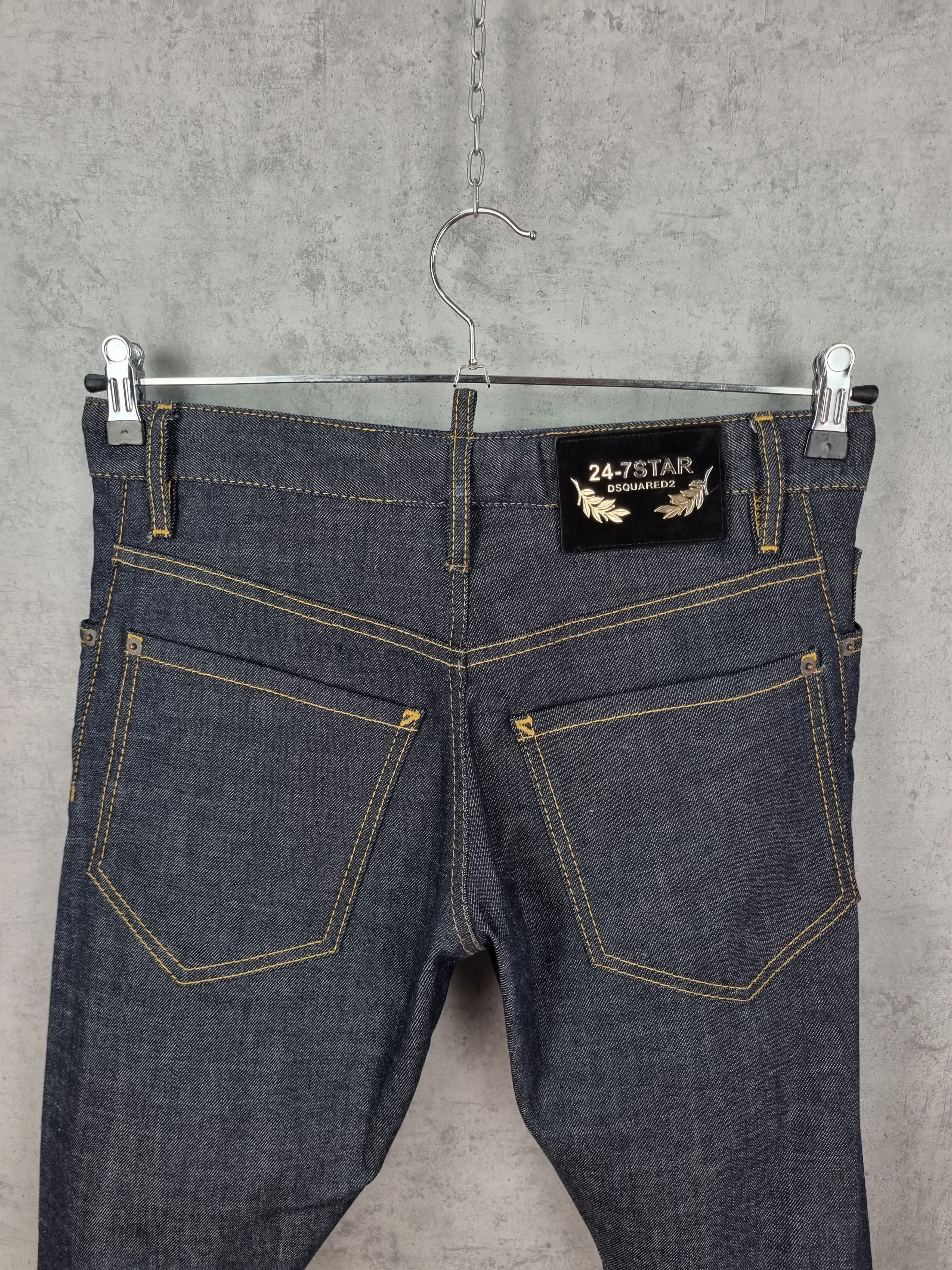 Dsquared2 DSQUARED2 Italian Raw Denim Skinny Jeans Size US 32 / EU 48 - 6 Thumbnail