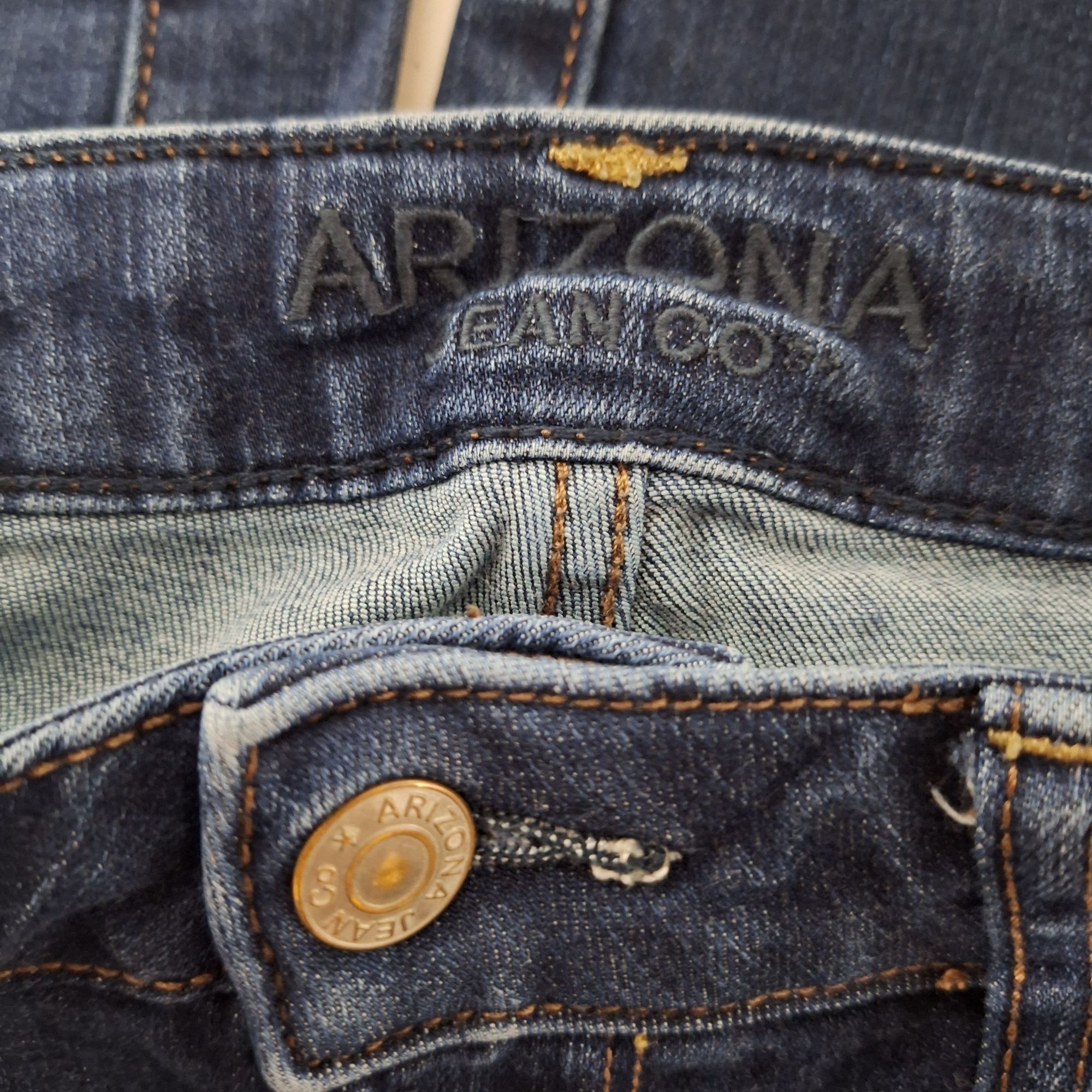 Arizona Jean Co. Arizona Jean Co Mid Rise Bootcut Jeans Dark Wash Indigo Deni Size 29" - 4 Thumbnail