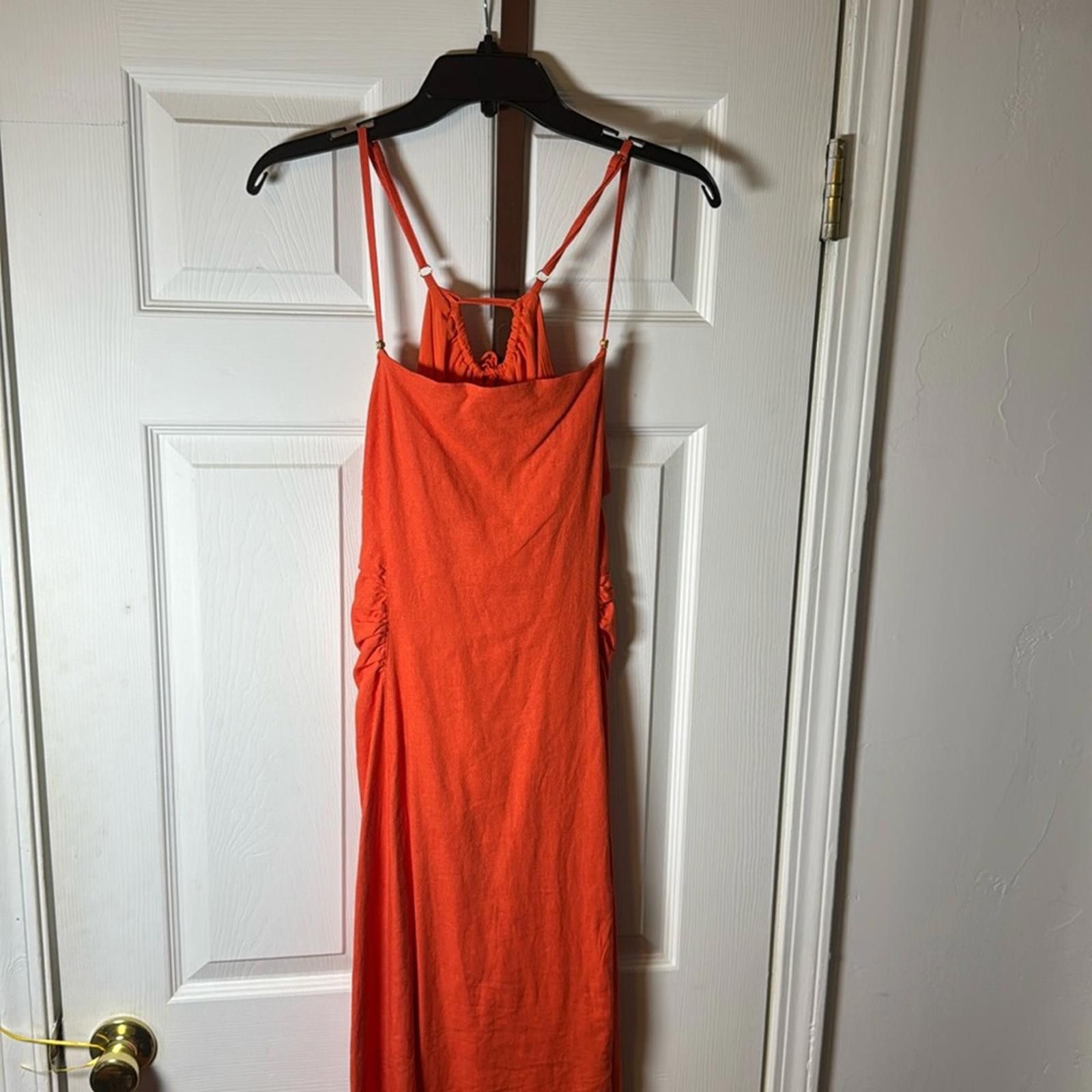 Other NWT Sam Edelman | Summer Linen blend Dress‎ Size XL / US 12-14 / IT 48-50 - 3 Thumbnail