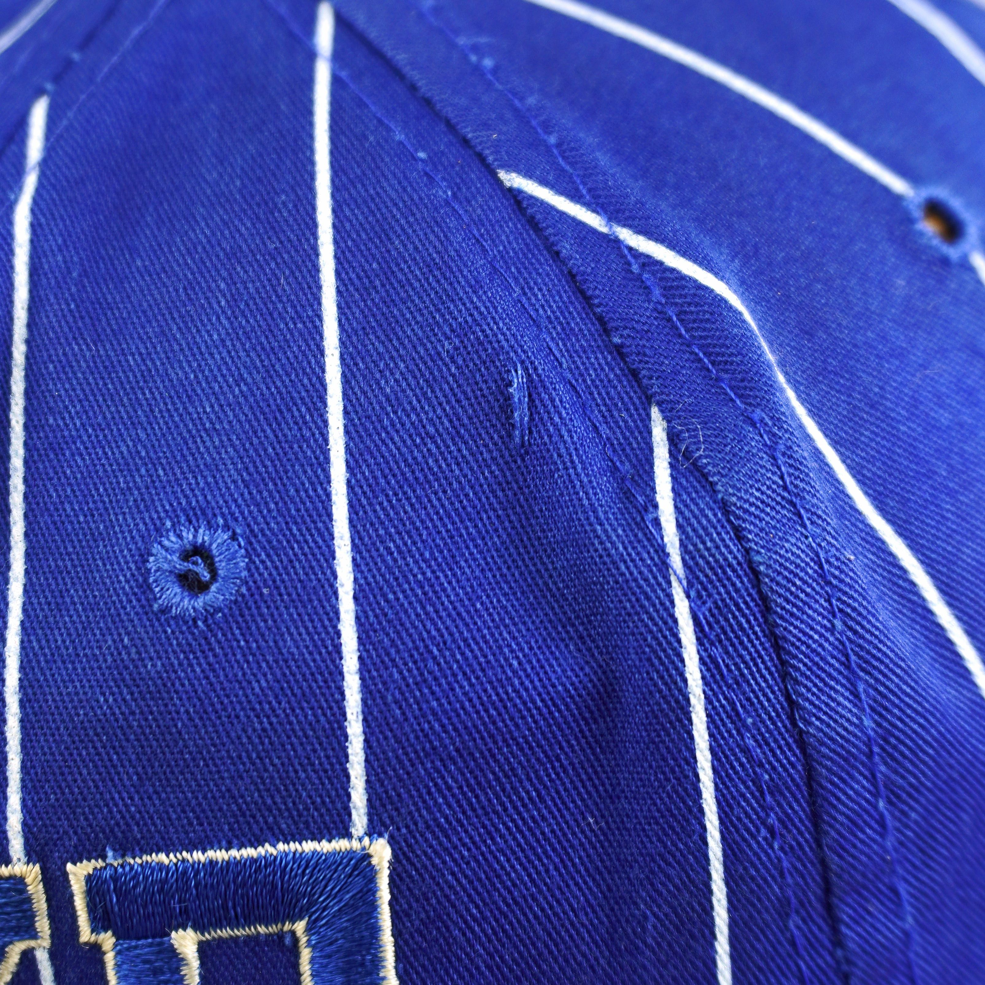 NCAA - Duke Blue Devils Pinstripe Snapback Hat 1990s
