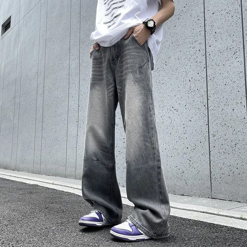 Japanese Brand × Jean Retro loose casual straight tie dye jeans Size US 30 / EU 46 - 2 Thumbnail