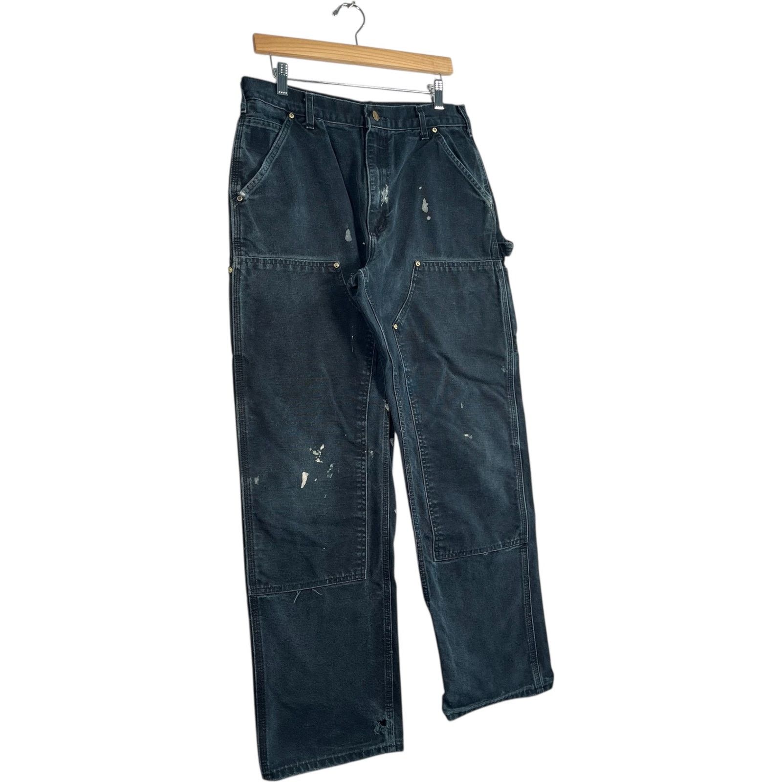 Carhartt Vintage Carhartt Carpenter Double Knee Pants 34 x 32 Size US 34 / EU 50 - 4 Thumbnail