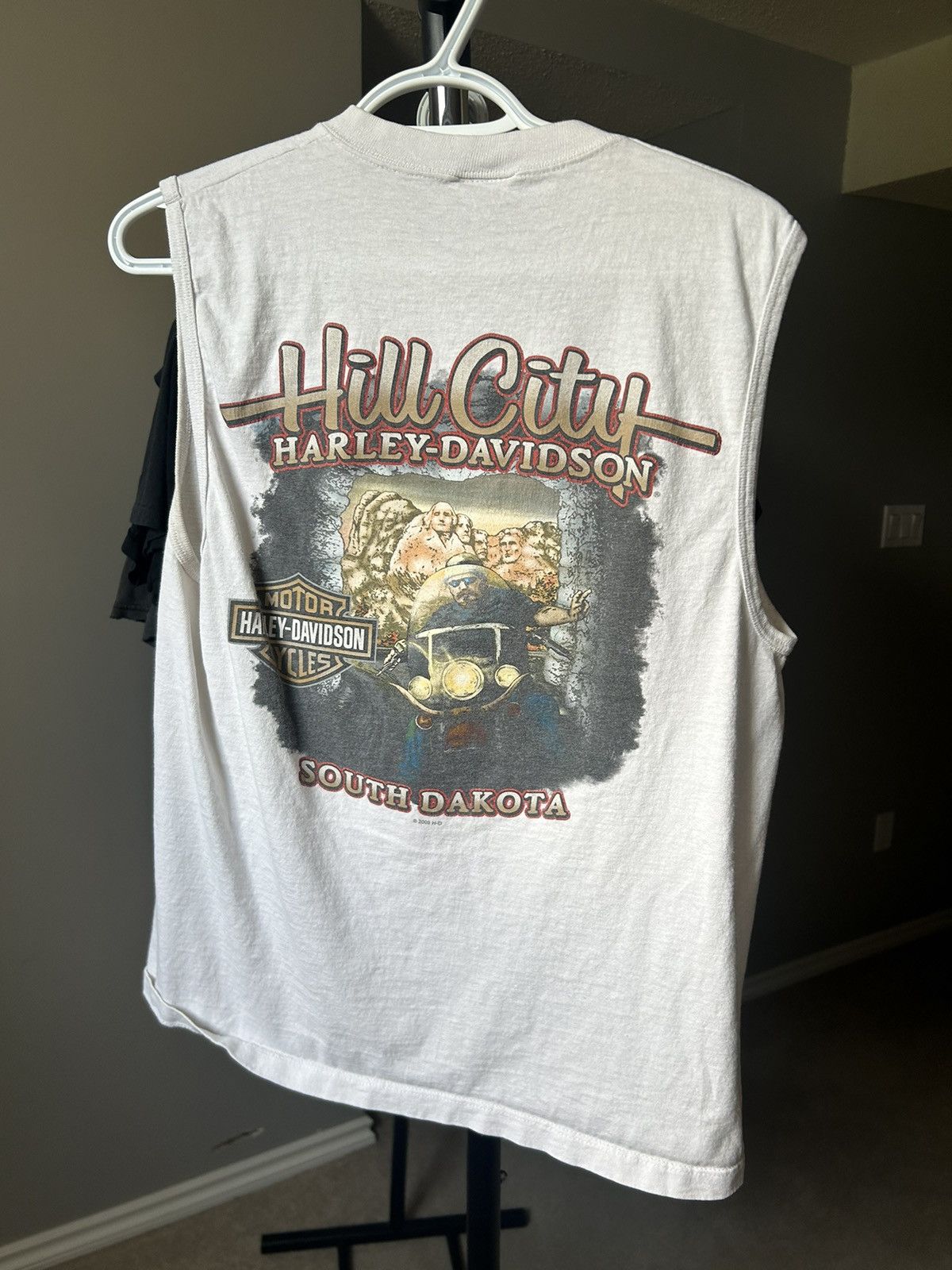 Vintage VINTAGE Sturgis Sleevless biker -T-shirt Size US L / EU 52-54 / 3 - 2 Thumbnail