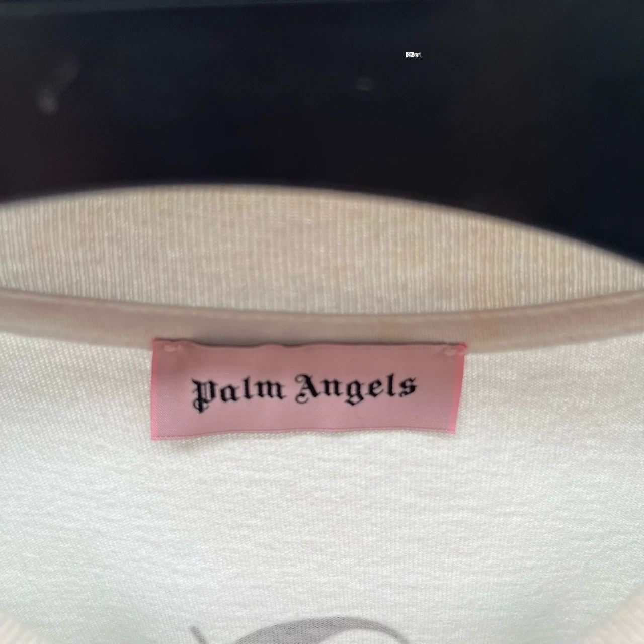 Palm Angels Palm Angels White Back Logo Short Sleeve Size US XXS / EU 40 - 5 Thumbnail