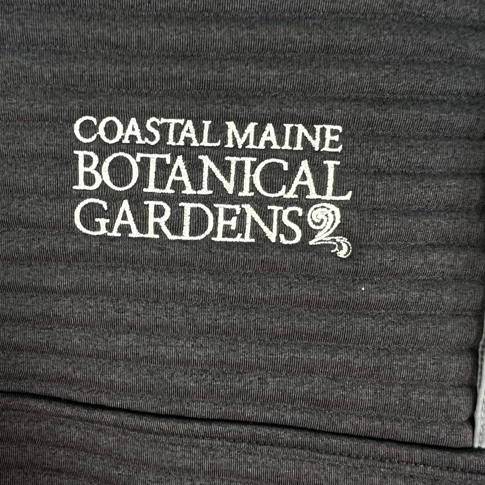 Vintage L.L.Bean Coastal Botanical Gardens Maine 1/4 Snap Sweatshirt Adult M Gray Smart Casual Outdoor Pullover Long Sleeve Logo Pocket 1/4 Zip Men Mens Size US M / EU 48-50 / 2 - 3 Thumbnail