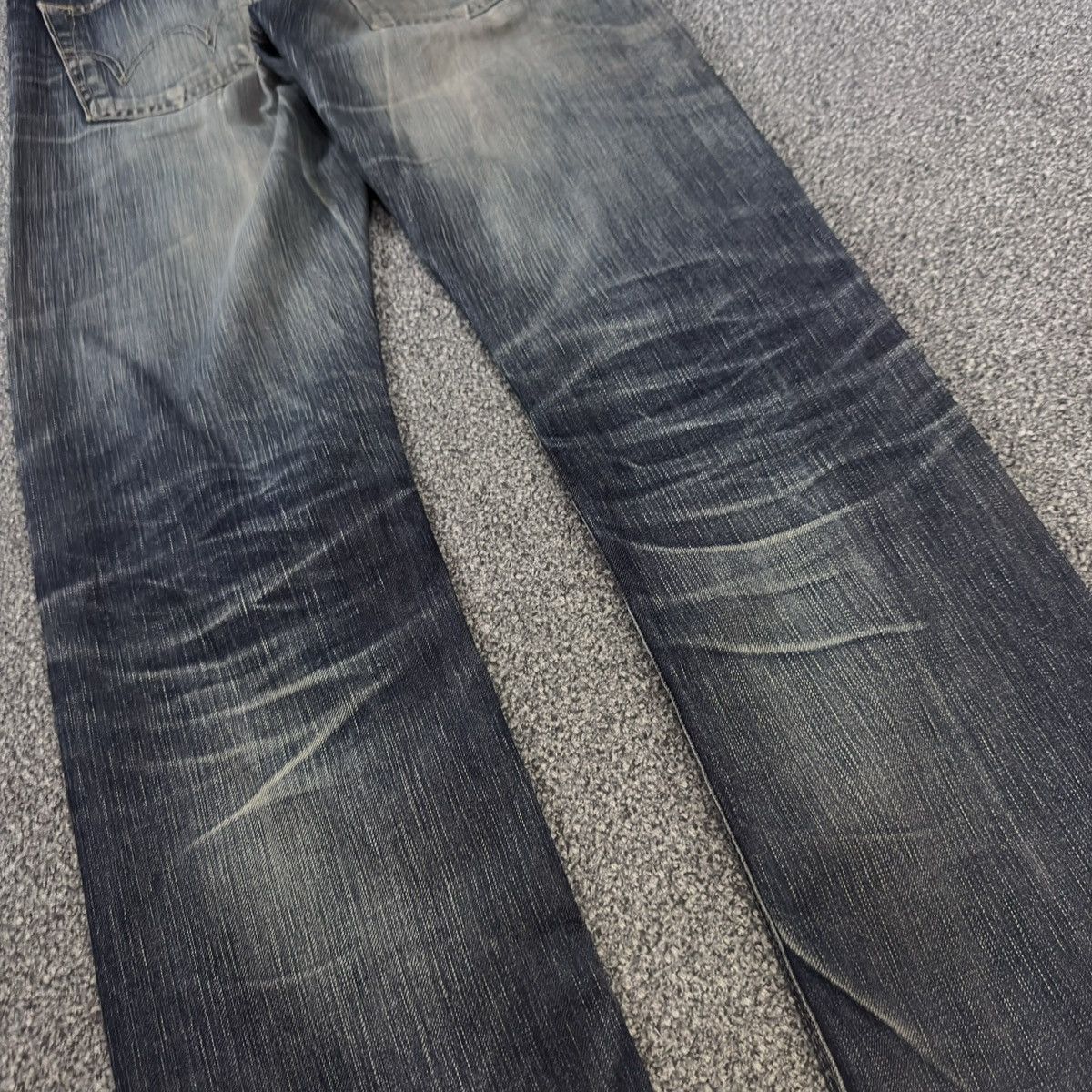 If Six Was Nine Archives ‼️ Japanese Edwin 503 Rusty Heavy Faded Wash Denim Size US 28 / EU 44 - 11 Thumbnail