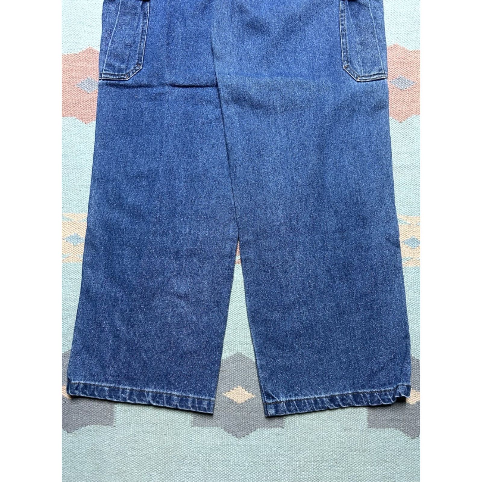 Vintage VINTAGE Y2K Baggy Jeans Mac Sport Cargo Wide Leg Pipes Skater Denim 32x32 Size US 32 / EU 48 - 2 Thumbnail