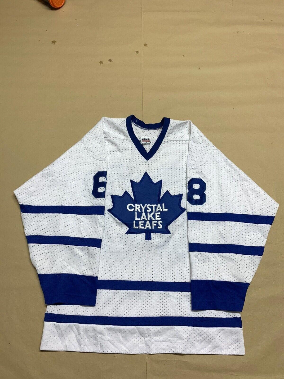 Designer Vintage NHL Toronto Maple Leafs Ice Shirt Jersey CCM Medium Size ONE SIZE - 1 Thumbnail