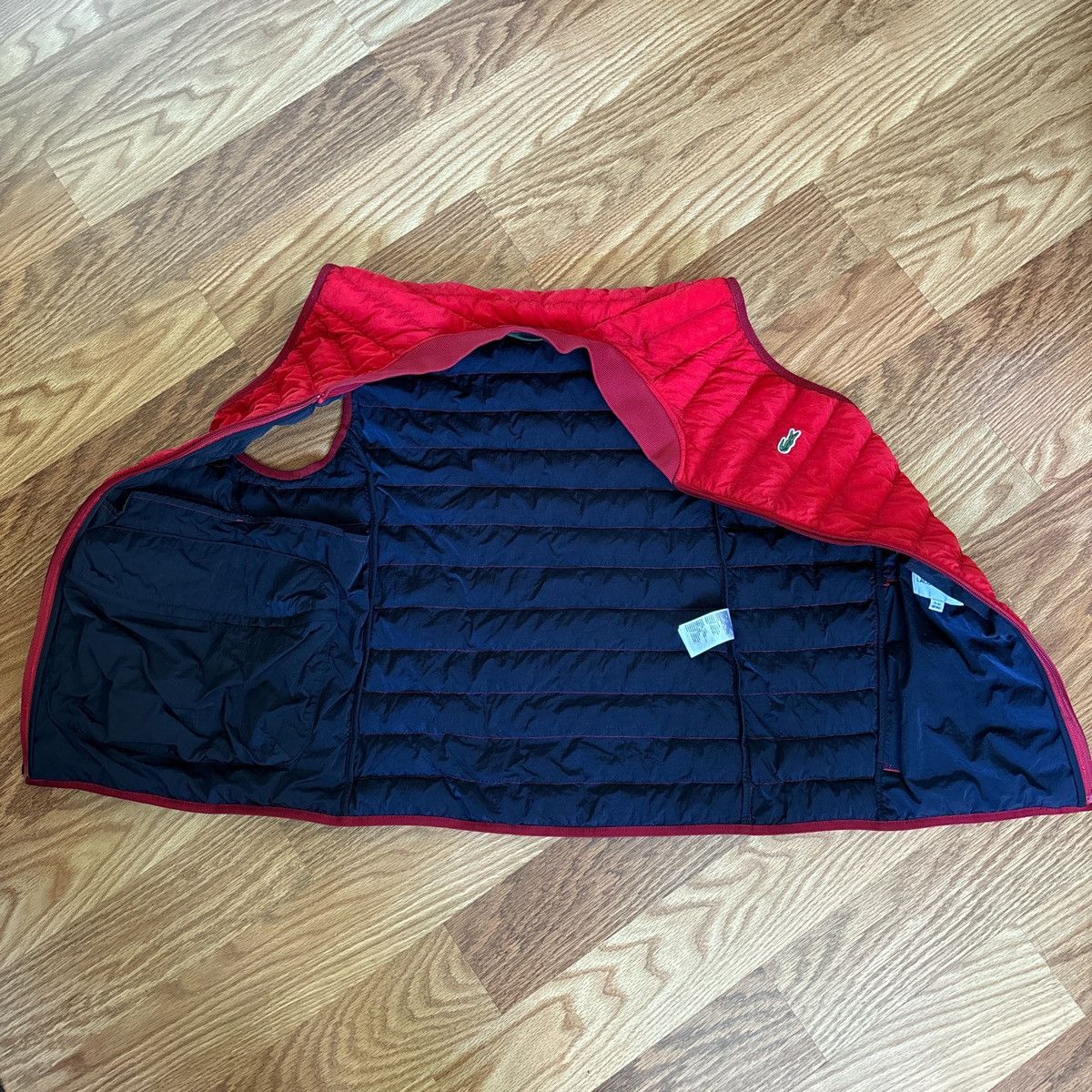 Lacoste Red Lacoste Vest Size US M / EU 48-50 / 2 - 4 Thumbnail