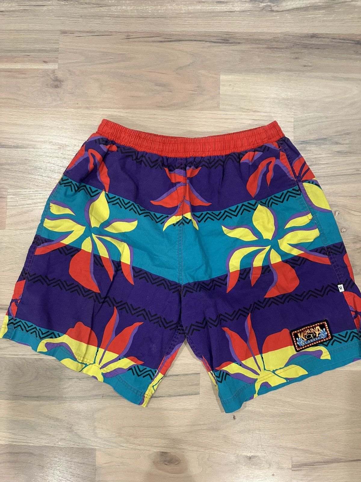 Ocean Pacific Vintage Ocean Pacfic Floral Swim Trunks Size Medium Size US 32 / EU 48 - 1 Thumbnail