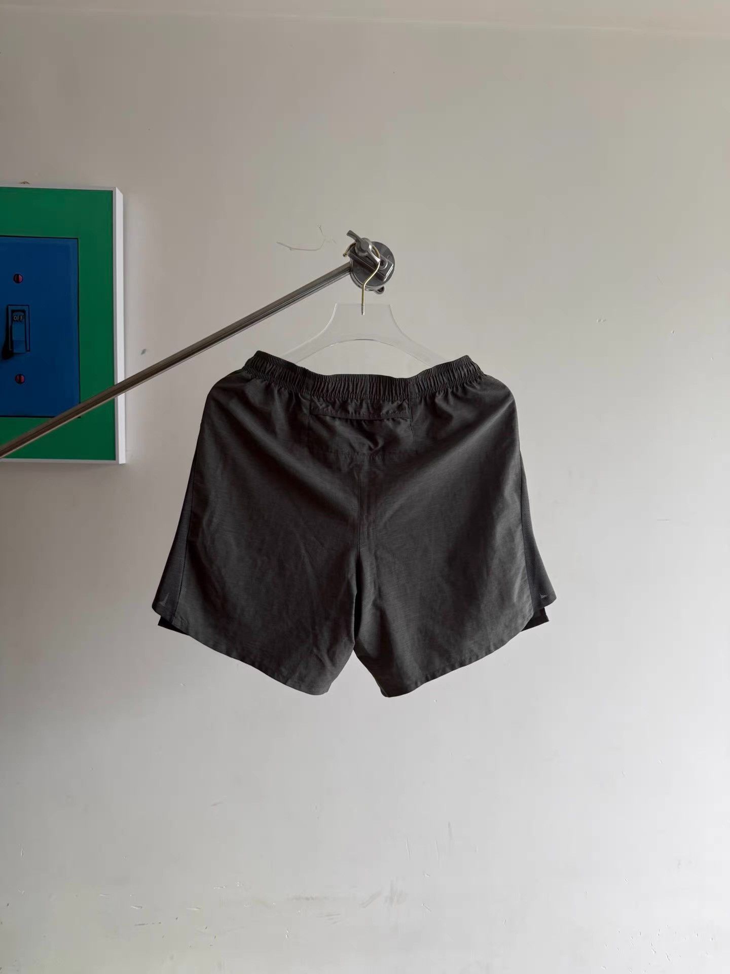 Nike Nike Dark Gray Running Shorts Q17 Size US 36 / EU 52 - 2 Thumbnail
