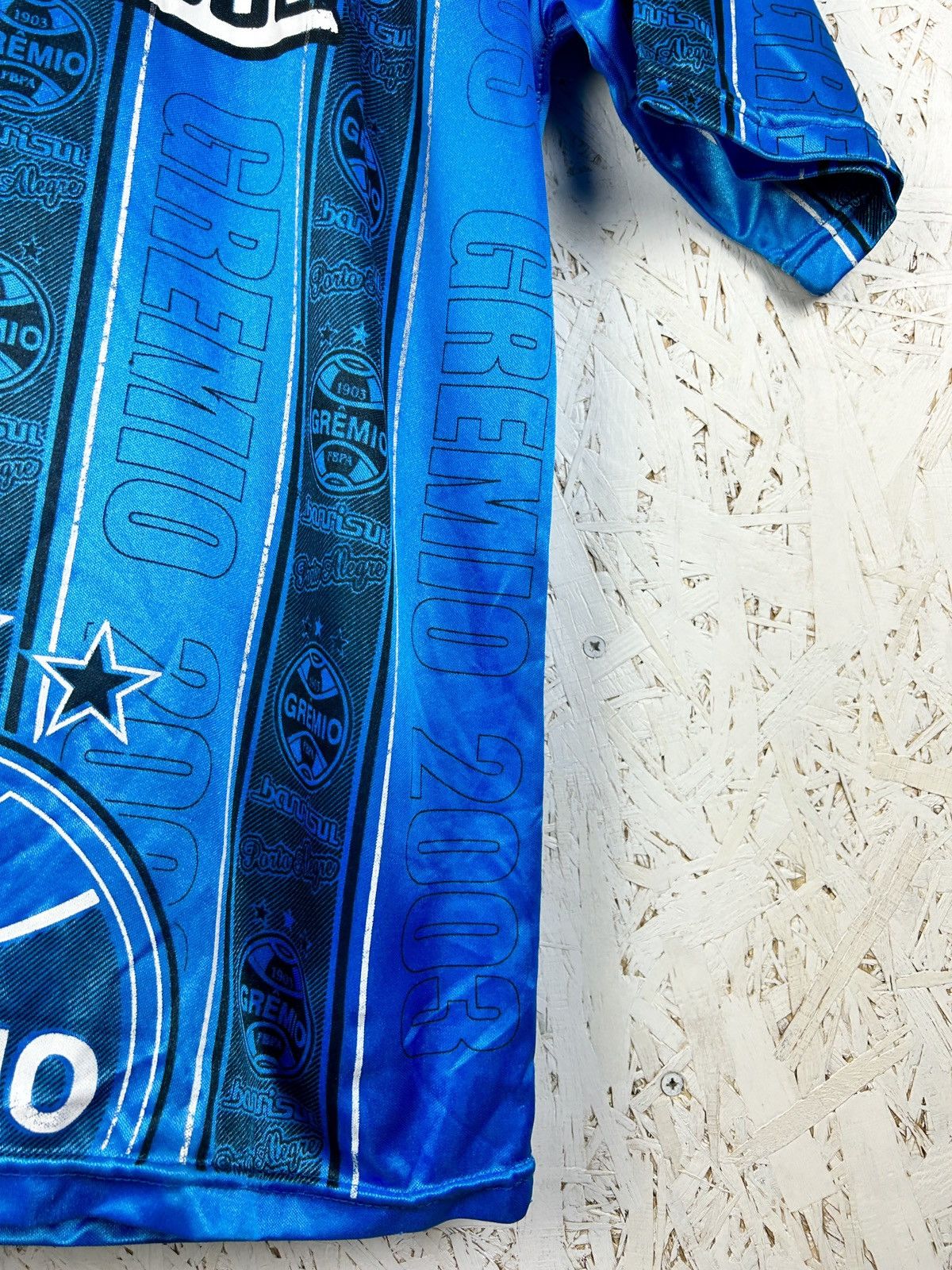 Vintage Vintage Gremio FBPA 2003 Fanwear Special Brazil Jersey Size US L / EU 52-54 / 3 - 4 Thumbnail