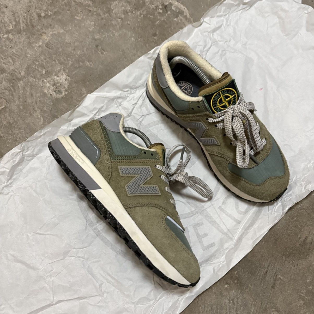 New Balance × Stone Island New balance x stone island 974 Size US 8 / EU 41 - 6 Thumbnail