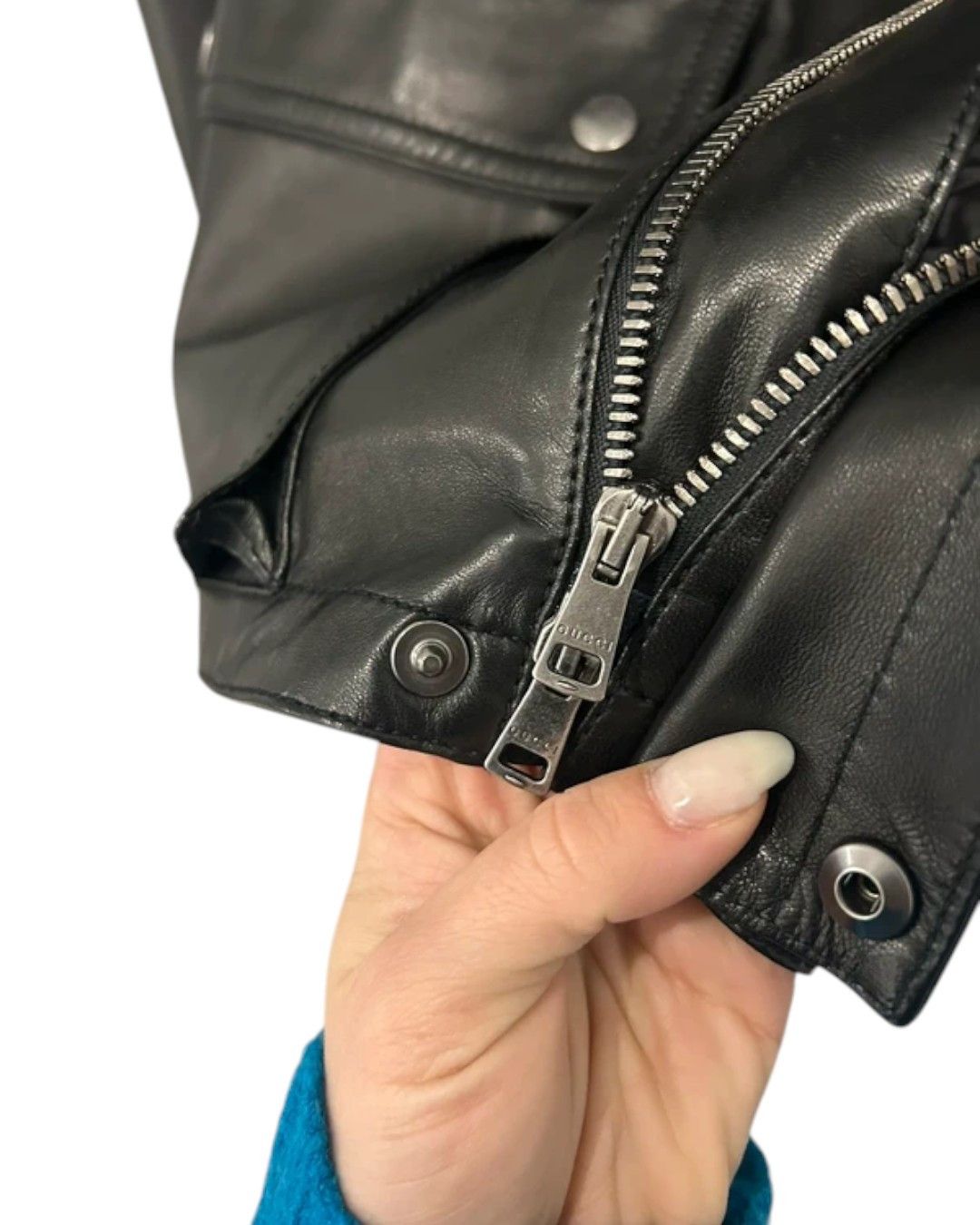 Gucci BELTED LEATHER COAT WITH DETACHABLE GOOSE DOWN LINING Size US M / EU 48-50 / 2 - 9 Thumbnail
