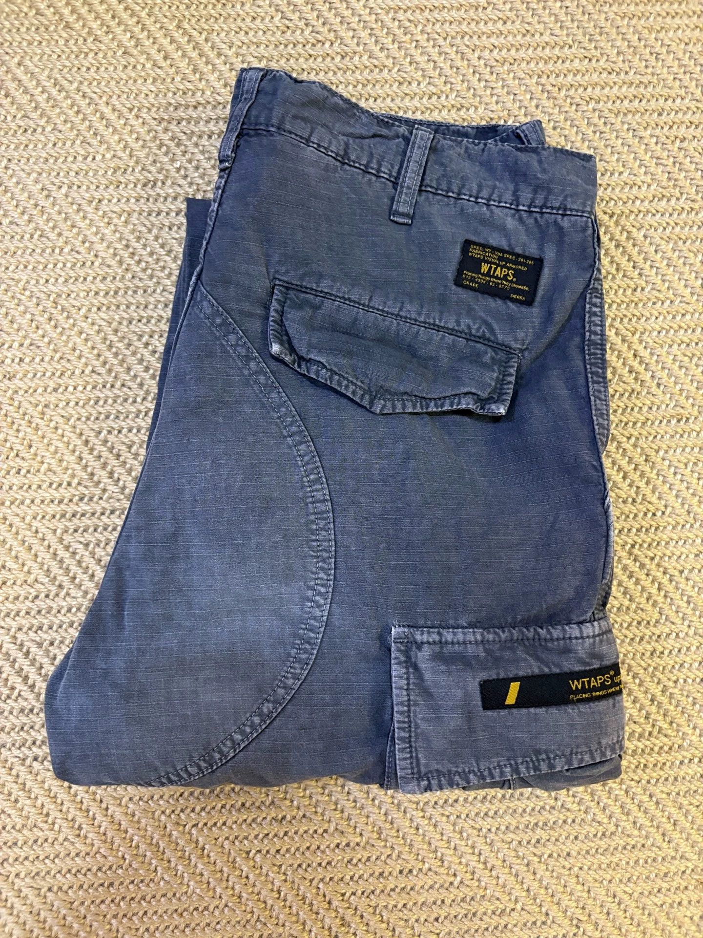 Wtaps Wtaps 15ss Jungle Stock Heavy Wash Cargo Pants S (New) Size US 30 / EU 46 - 4 Thumbnail