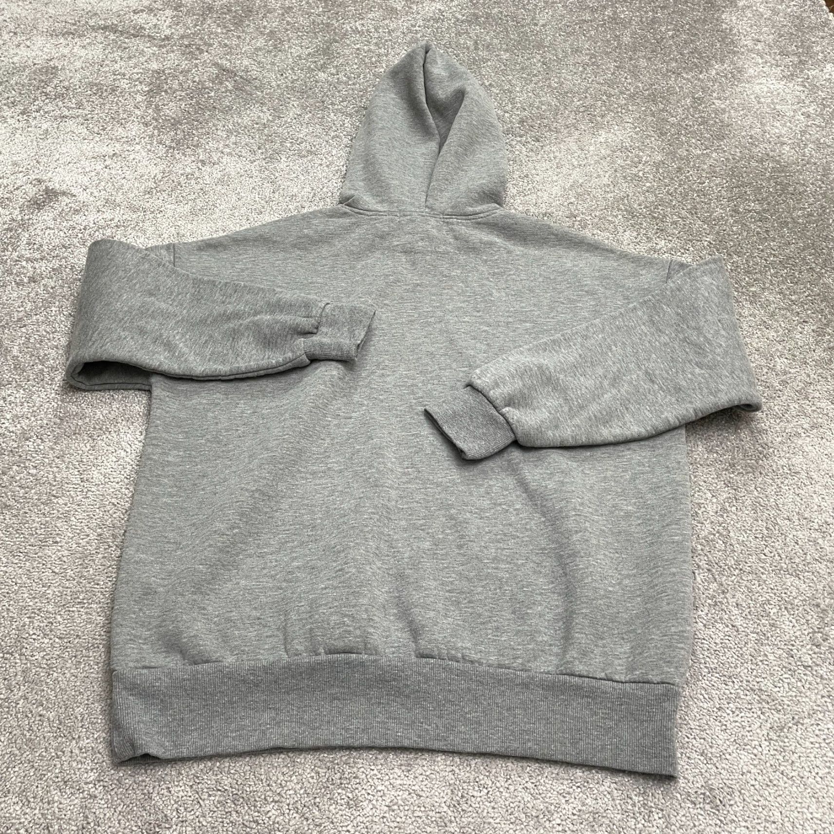 Forever 21 FOREVER 21 Pullover Hoodie Womens 0X Gray Hooded Fleece Oversized Casual Sweatshirt Shirt Size XL / US 12-14 / IT 48-50 - 2 Thumbnail