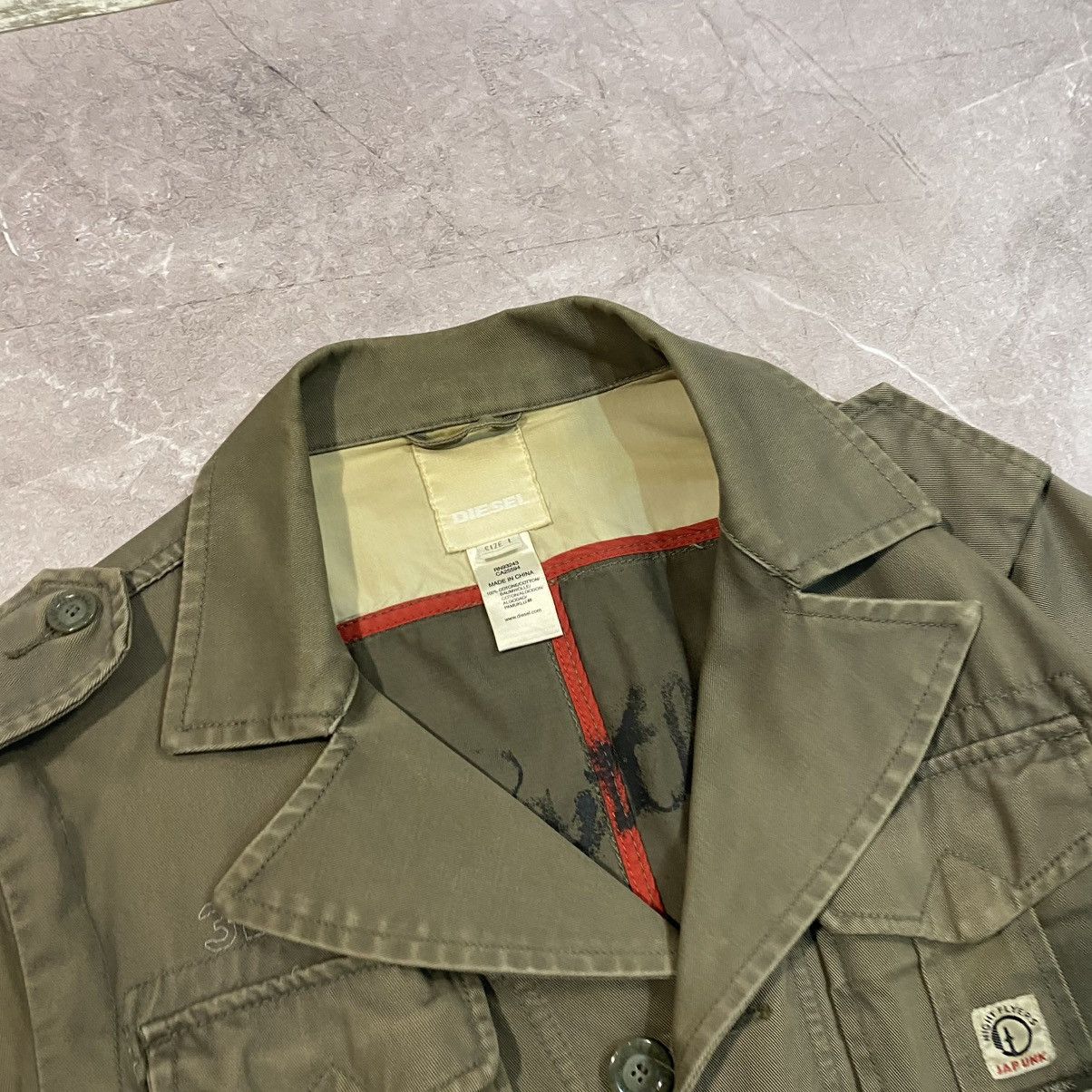 Diesel RARE DIESEL PANTHERS FIGHTERS SQUADRON AVANT GARDE JACKET Size US L / EU 52-54 / 3 - 6 Thumbnail