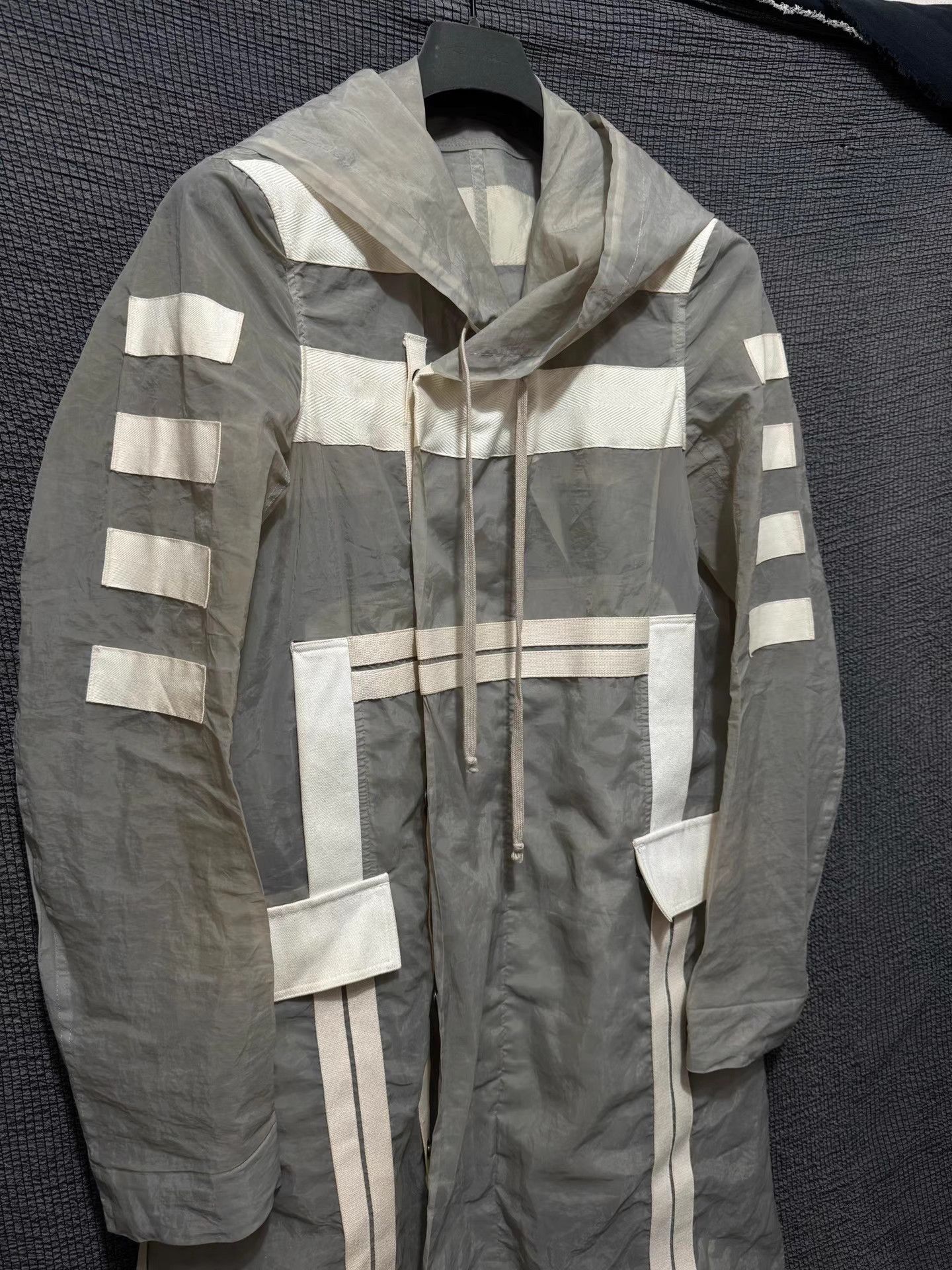 Rick Owens Rick Owens 13SS runway web belt fishtail coat Size US S / EU 44-46 / 1 - 4 Thumbnail