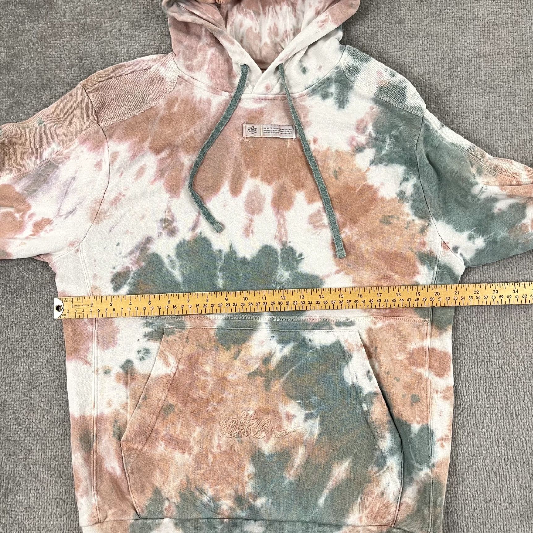 Nike Nike Sportswear Hoodie Mens Small Tie Dye French Terry Sweatshirt Pullover Gym Size US S / EU 44-46 / 1 - 4 Thumbnail