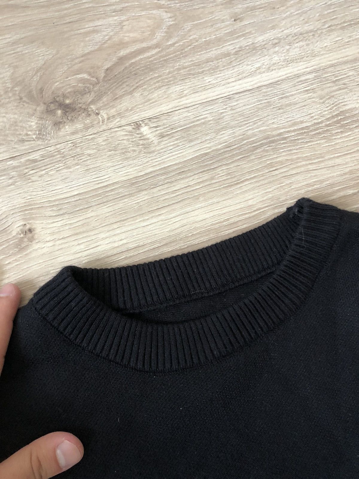 Vintage Vintage Y2K Japanese Style Blue Flame Fire Knit Sweater Size US M / EU 48-50 / 2 - 5 Thumbnail