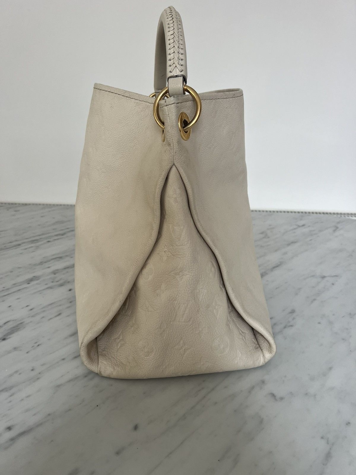 Louis Vuitton Louis Vuitton White Artsy MM Size ONE SIZE - 6 Thumbnail
