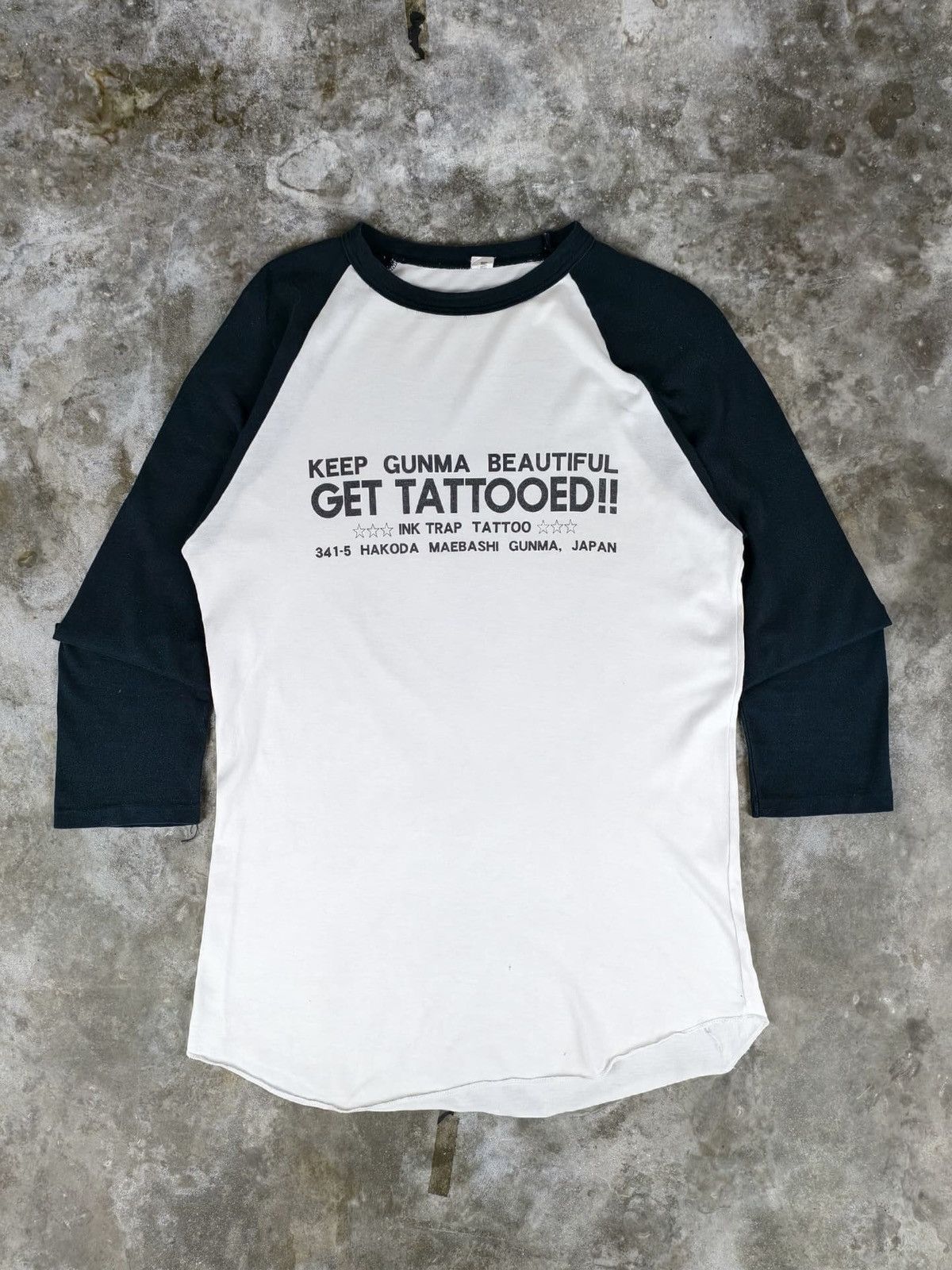 Vintage Rare Design Ink Trap Tatto Long Sleeve T-Shirt Size US M / EU 48-50 / 2 - 2 Thumbnail
