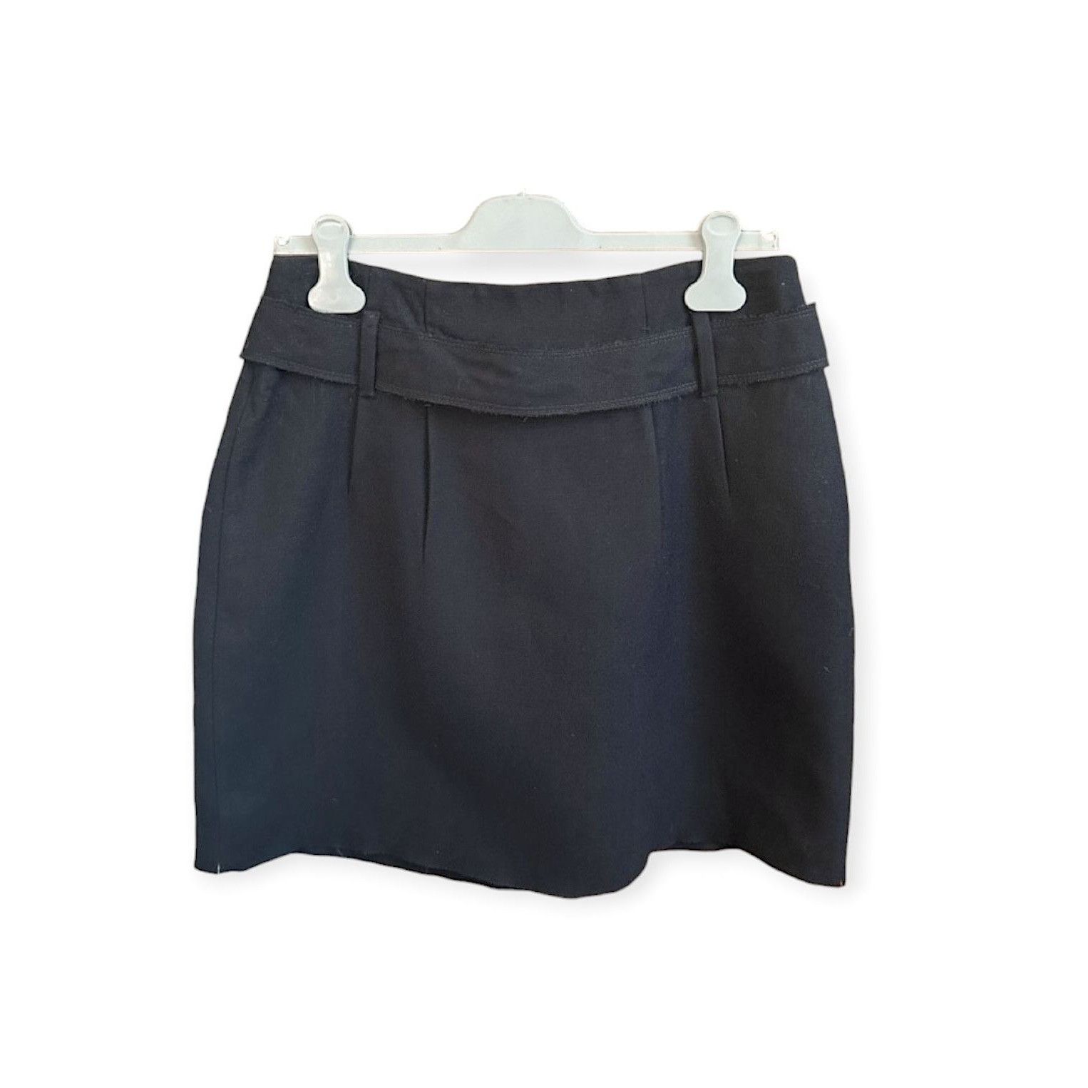 Prada Archival Prada FW2006 Black Wool Wrap Skirt IT46 Italy Size 32" / US 10 / IT 46 - 2 Thumbnail