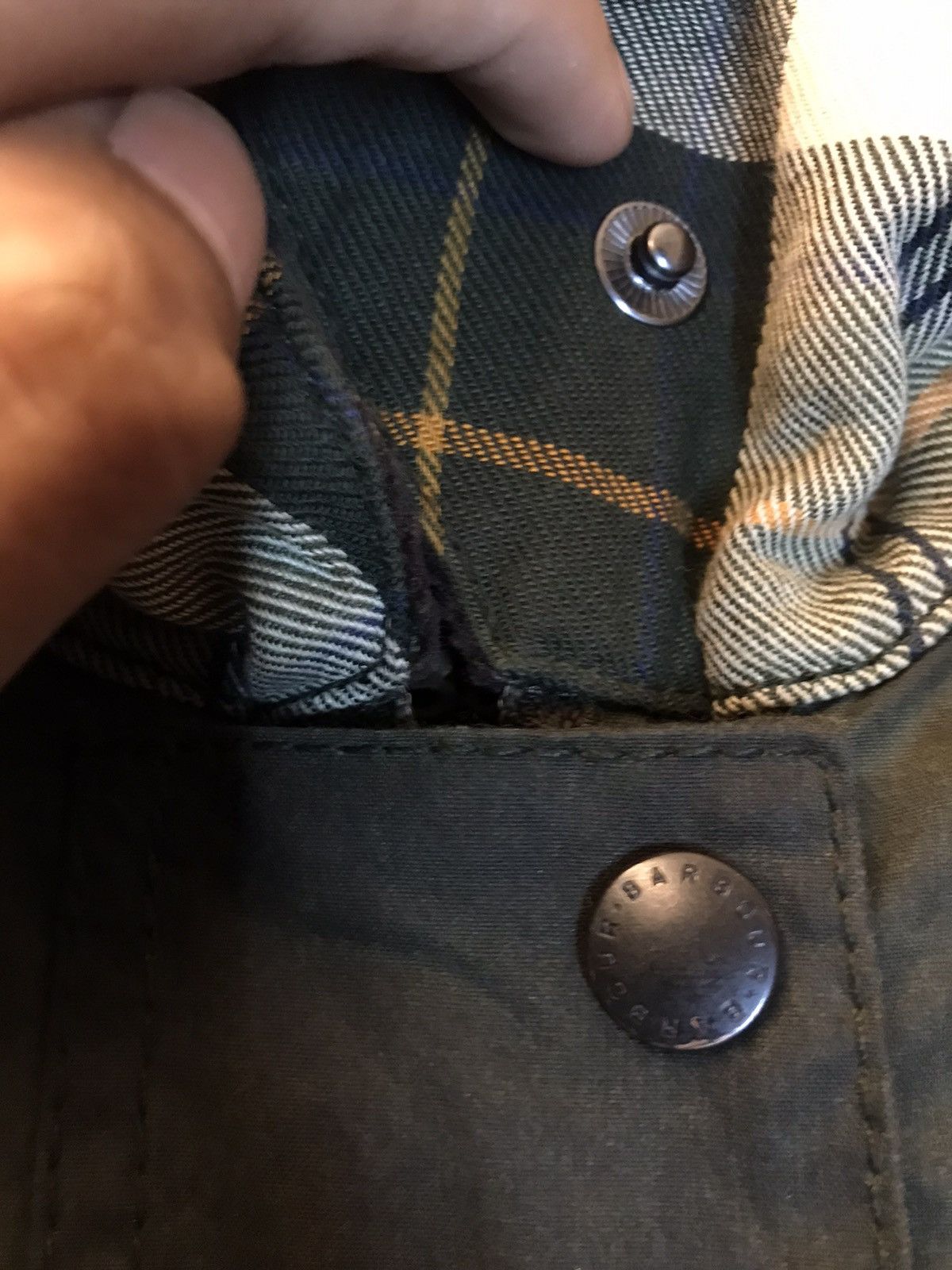 Barbour × Vintage BARBOUR Jacket Wax Waxed Beaufort Coat Vintage Work Utility Size US M / EU 48-50 / 2 - 2 Thumbnail