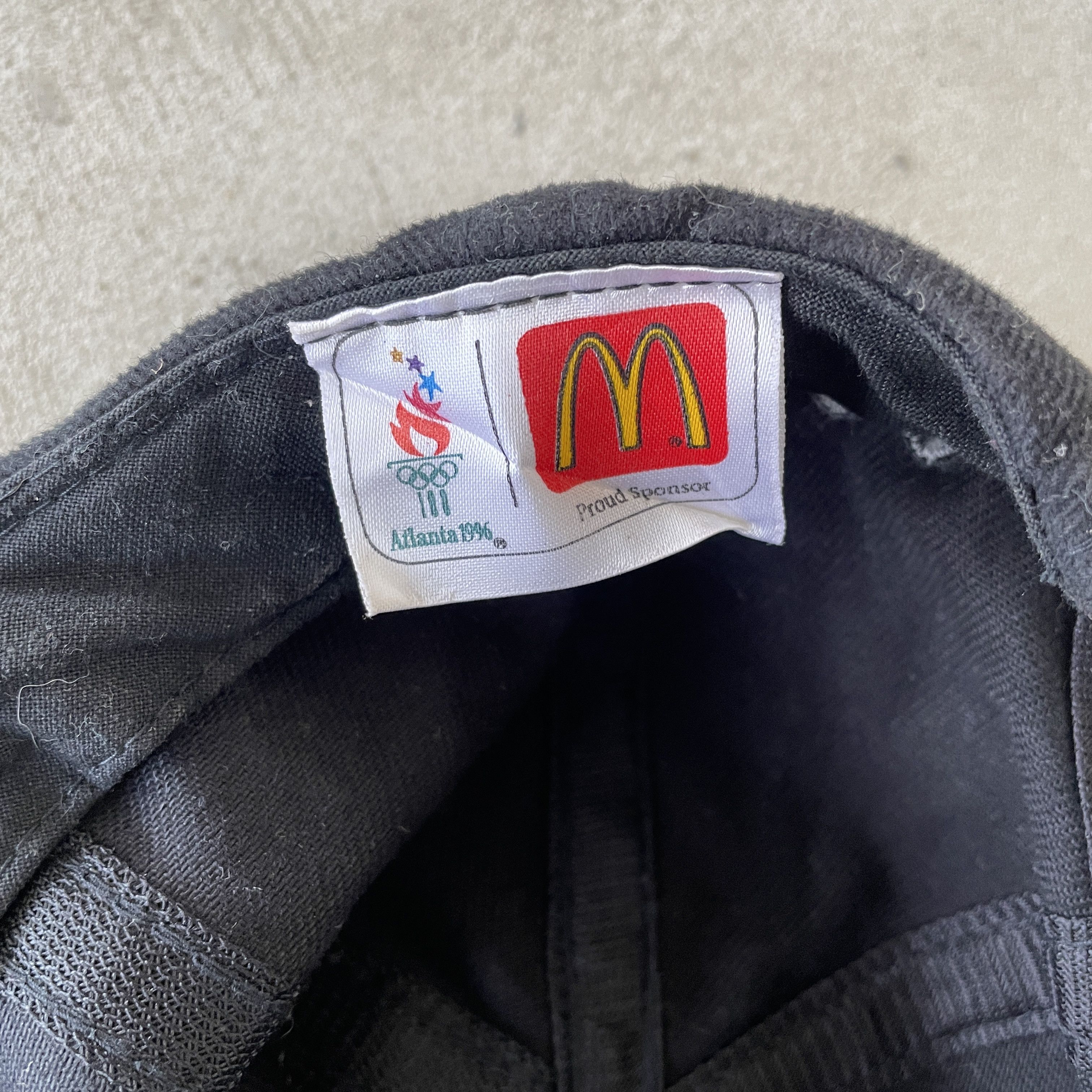 Vintage Vintage 1996 Atlanta Olympics McDonald's Suede Brim Hat Size ONE SIZE - 6 Thumbnail