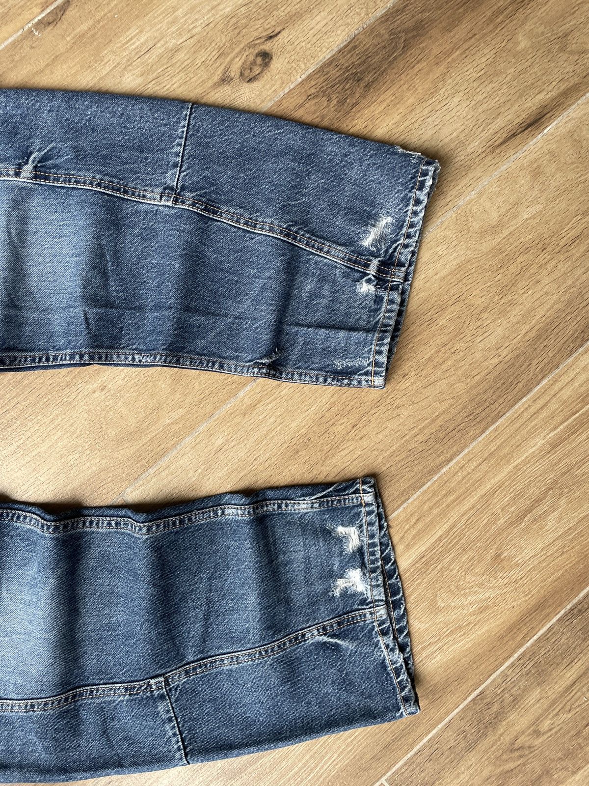 Vintage Vintage Baggy Jeans Faded Distressed Washed Japanese Wide Size US 30 / EU 46 - 6 Thumbnail