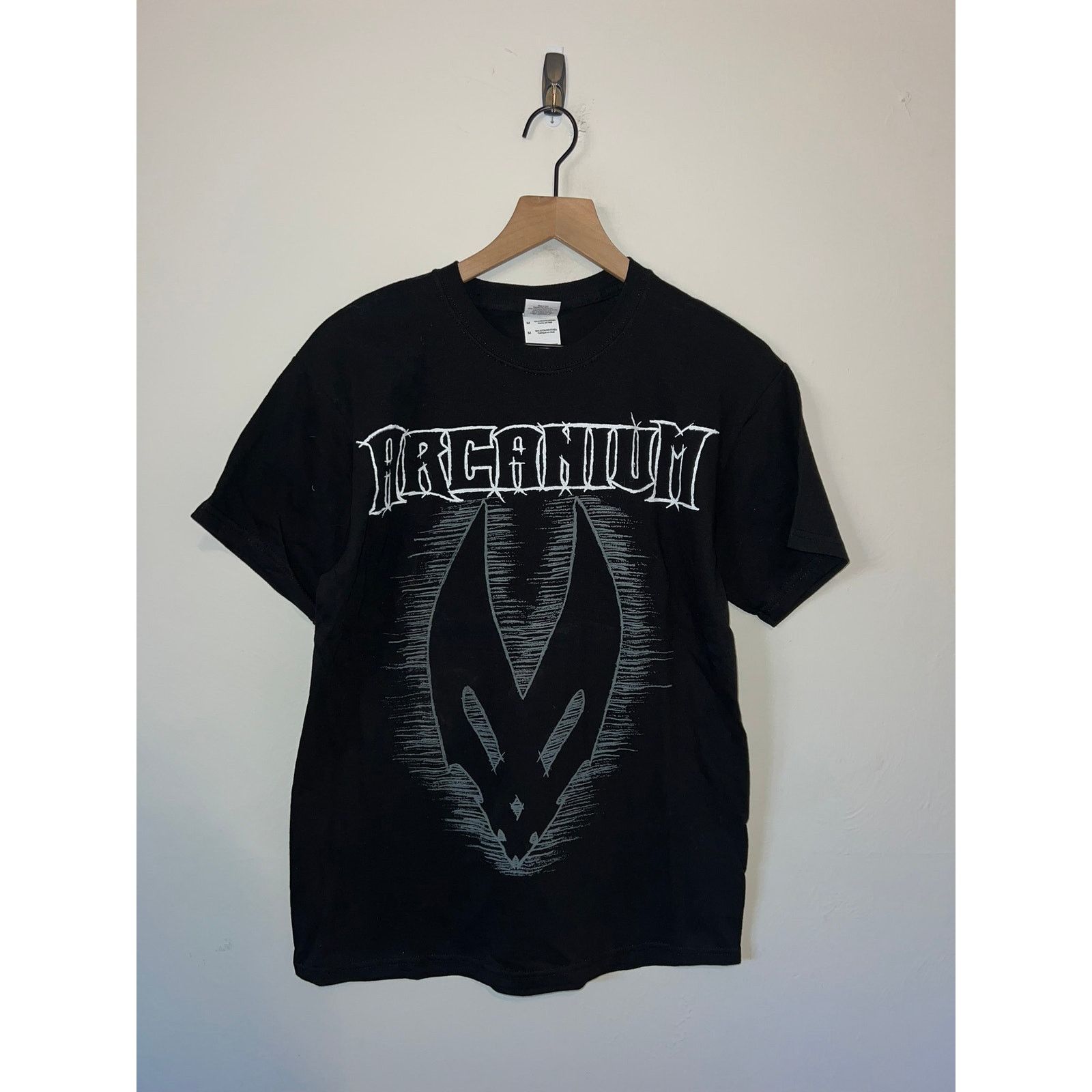 Gildan 2009 US Tour Arcanium Metal Music Tour Shirt Tee 2000s M Size US M / EU 48-50 / 2 - 1 Thumbnail