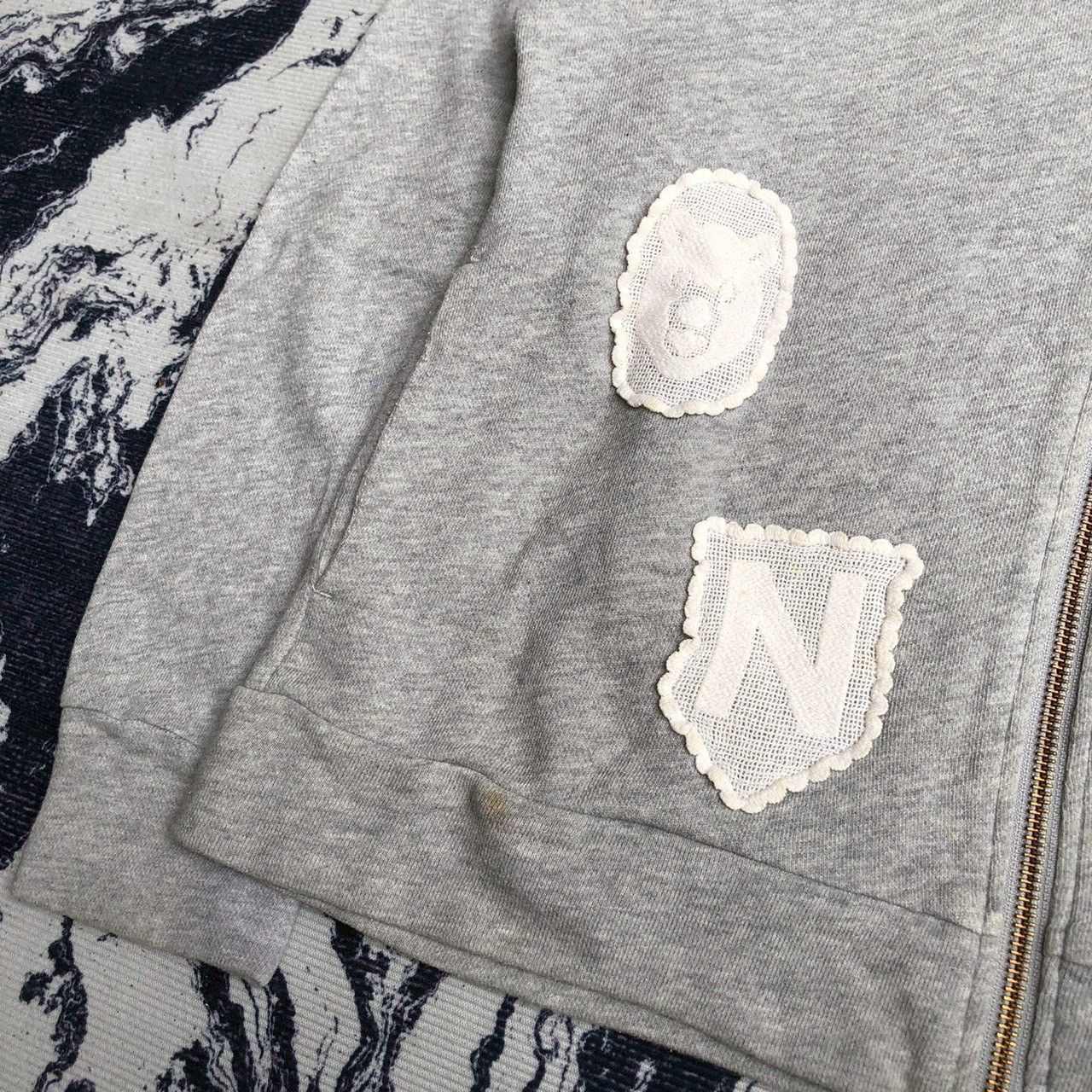 Ne-Net Y2K Ne-Net Bear Ear Zip Hoodie Size M / US 6-8 / IT 42-44 - 5 Thumbnail