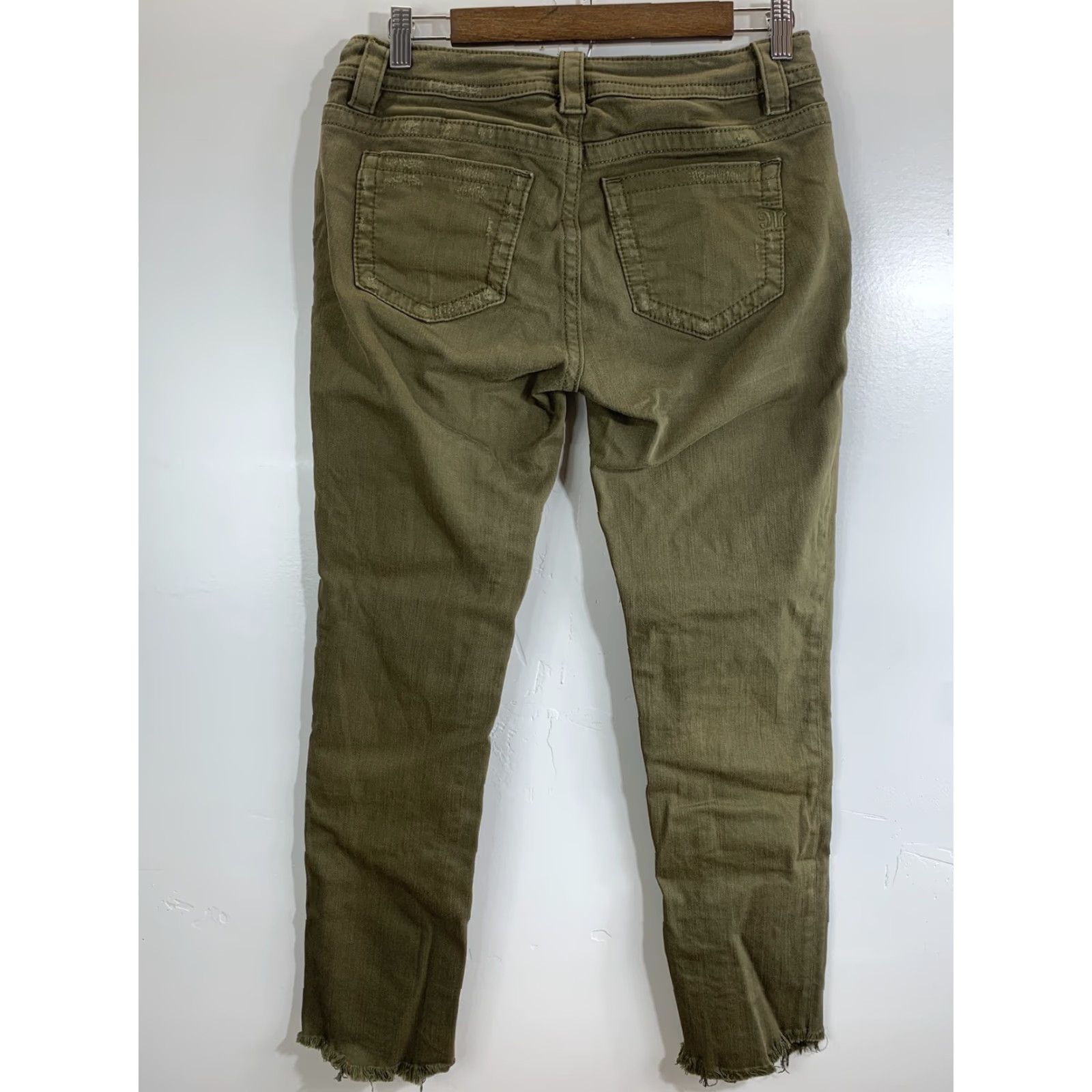 Miss Me Miss Me Women's Jeans Mid-Rise Easy Skinny Green Size 27 Size 27" / US 4 / IT 40 - 2 Thumbnail