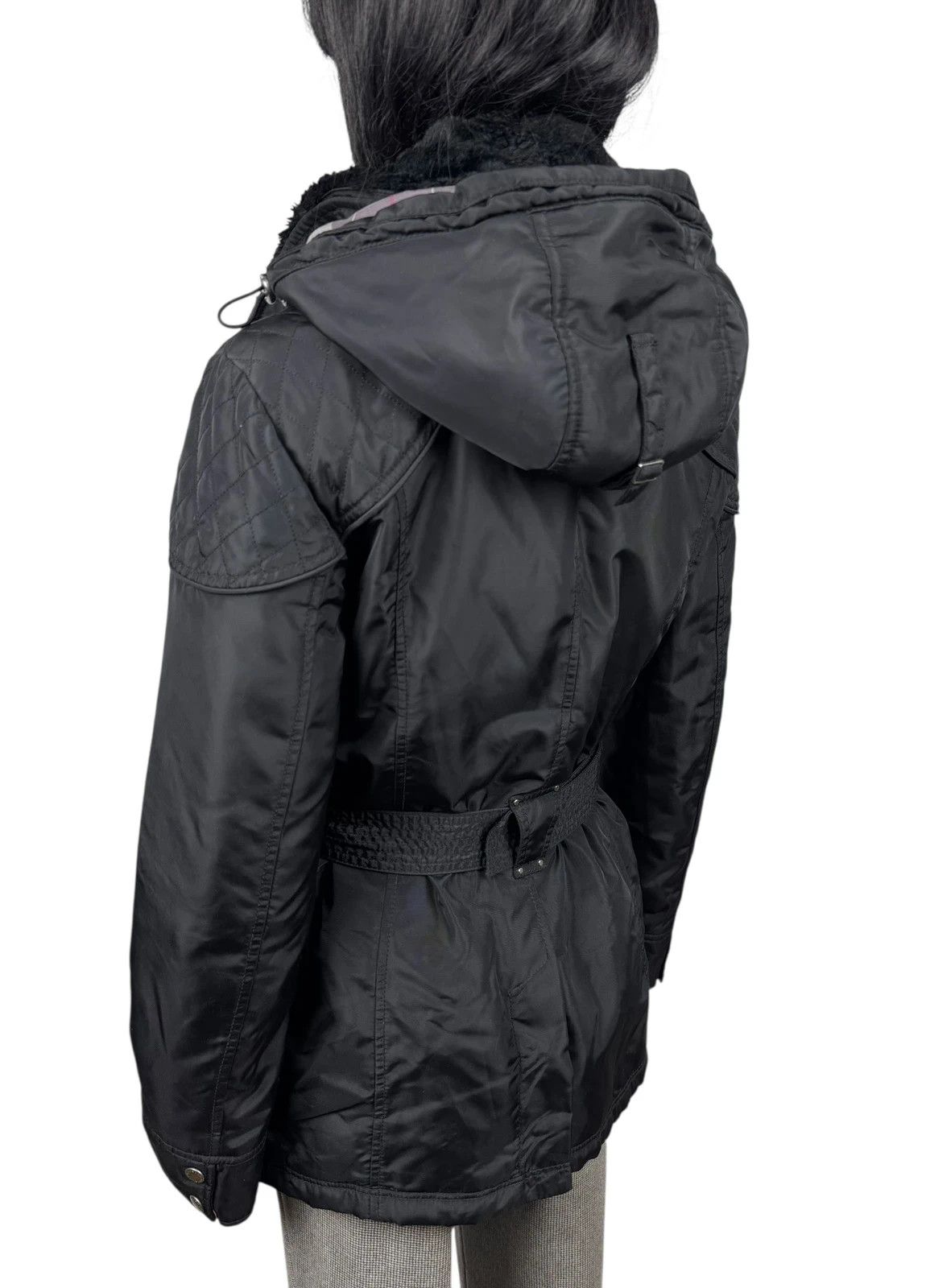 Barbour Barbour International Outlaw Jacket Belted Hooded UK8 US4 Size S / US 4 / IT 40 - 6 Thumbnail