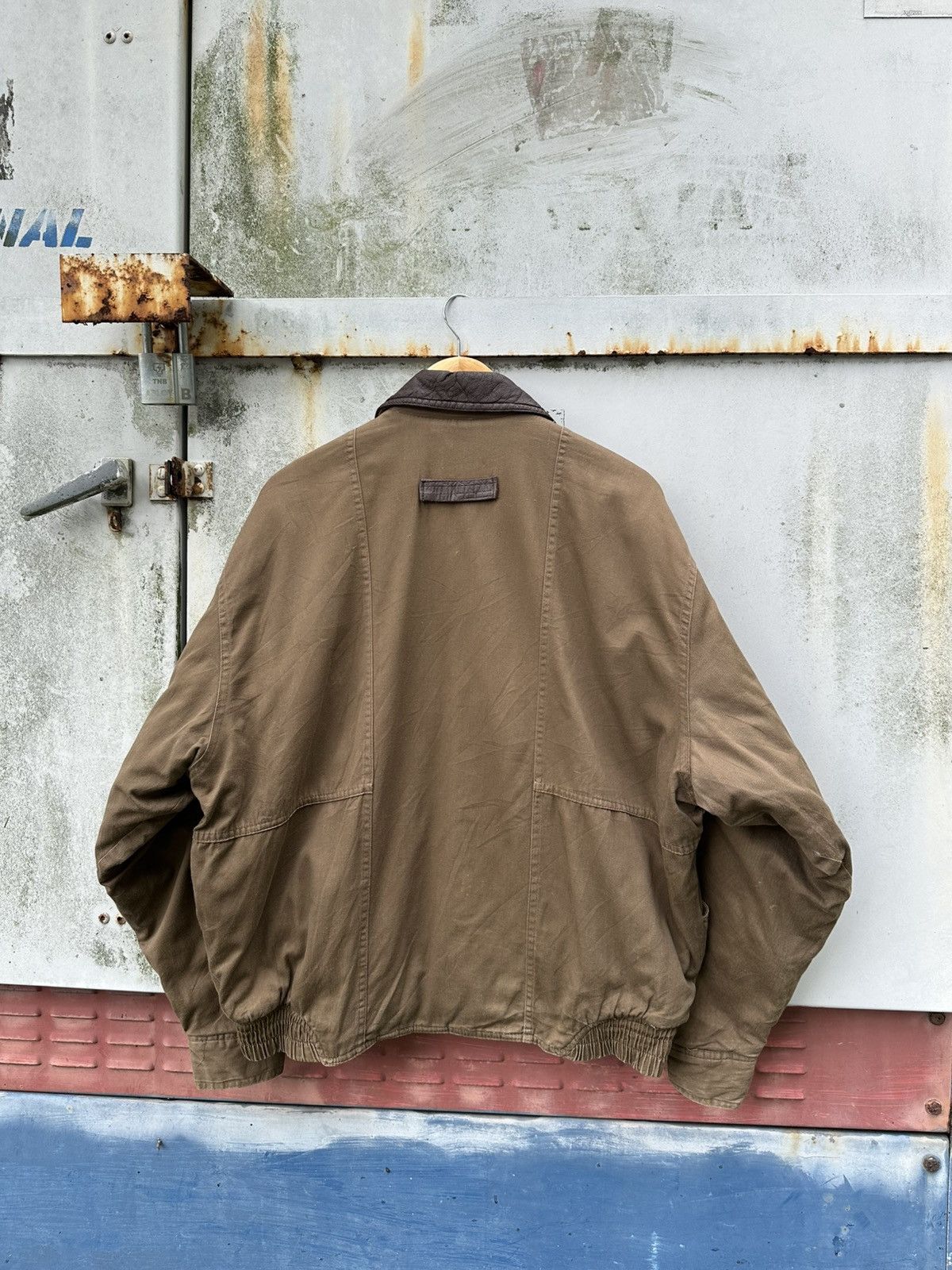 Vintage 👹Vintage Monte Viso Brown Tactical Bomber Jacket Size US M / EU 48-50 / 2 - 8 Thumbnail