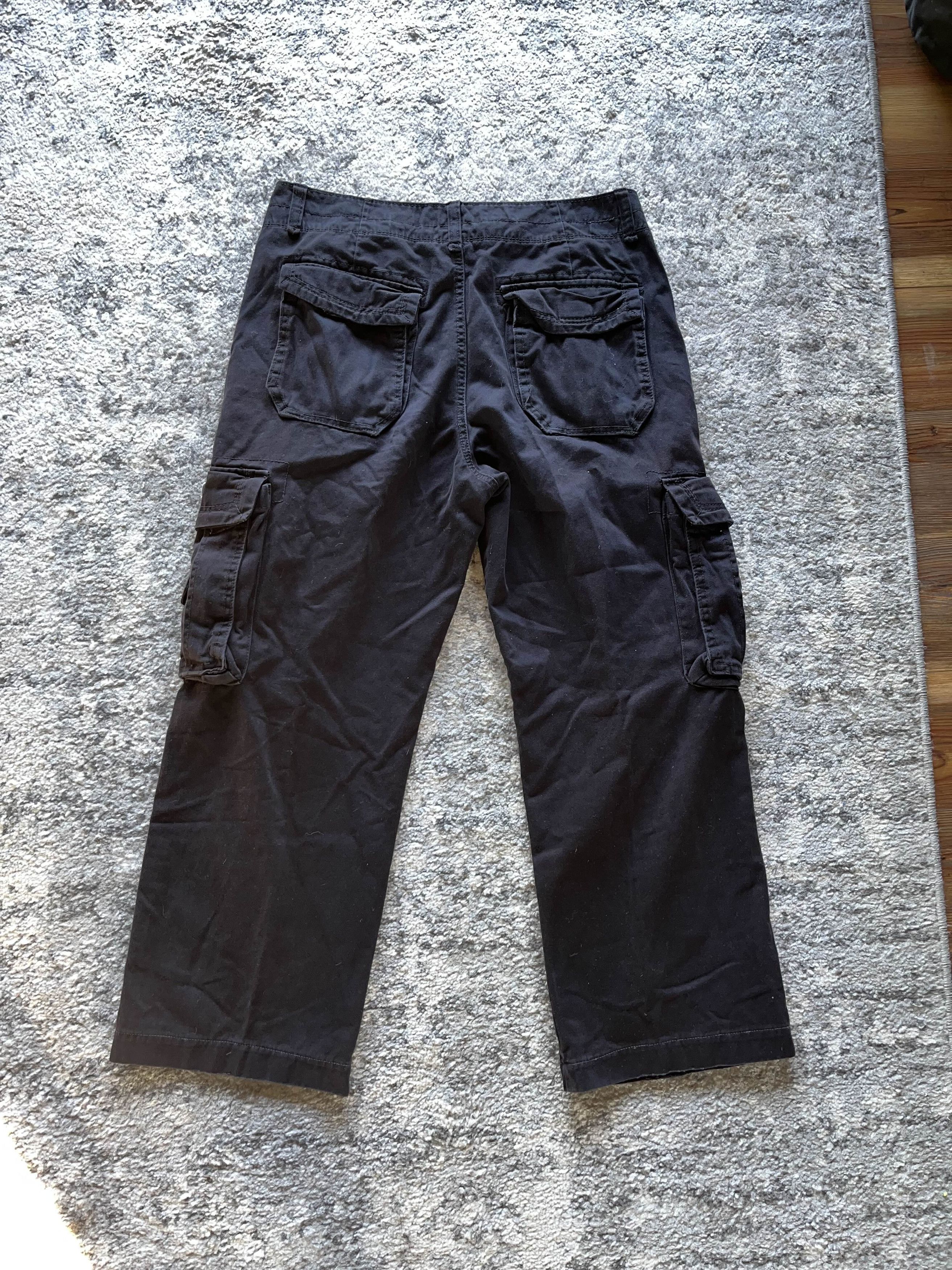 UNIONBAY Y2K UNIONBAY Black Baggy Cargos Size US 34 / EU 50 - 2 Thumbnail
