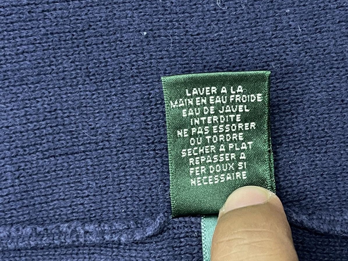 Polo Ralph Lauren Ralph Lauren Navy Knit Crest Blazer - Gold Bullion Patch Size S / US 4 / IT 40 - 11 Thumbnail