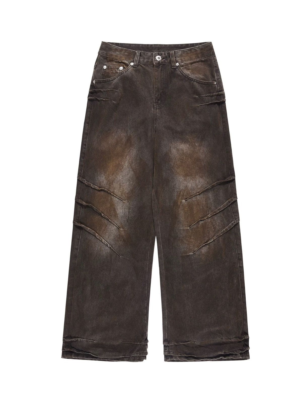 Designer × Vintage Retro punk pants Size US 33 - 4 Thumbnail