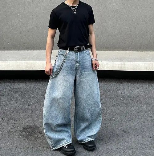 VIBE hiphop pattern skate jeans Size US 30 / EU 46 - 6 Thumbnail