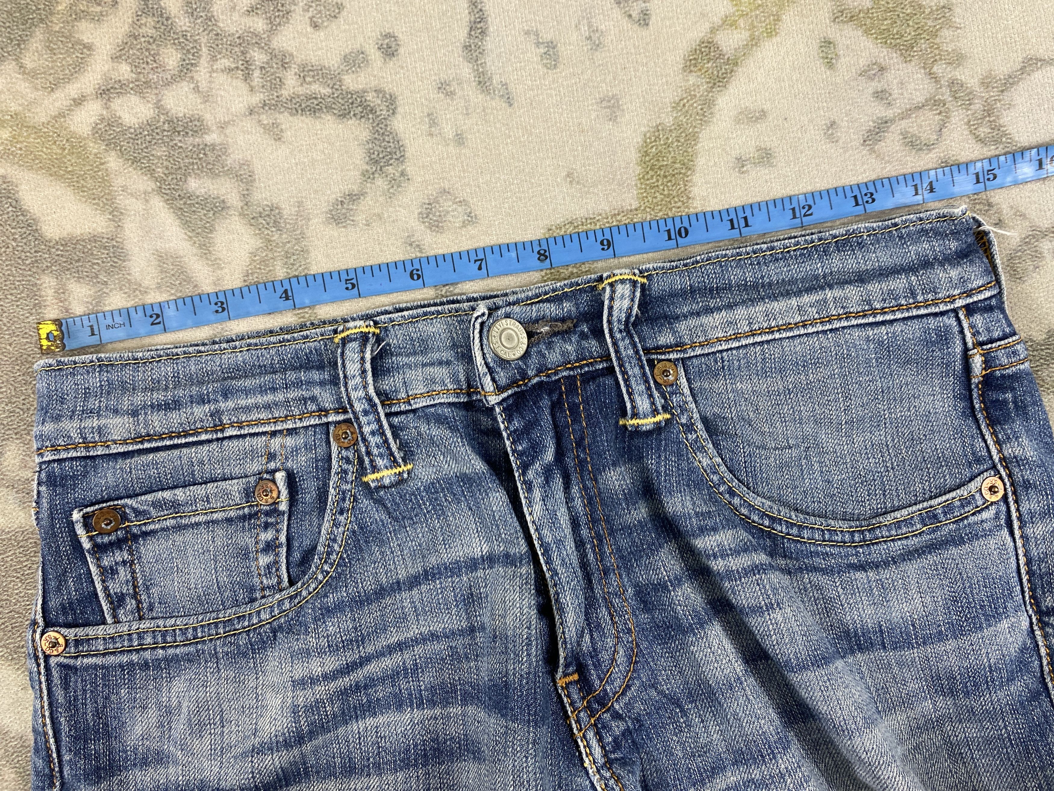 Levi's Distressed Blue Levi's 511 Jeans 29x32 Denim- JN3739 Size US 29 - 5 Thumbnail
